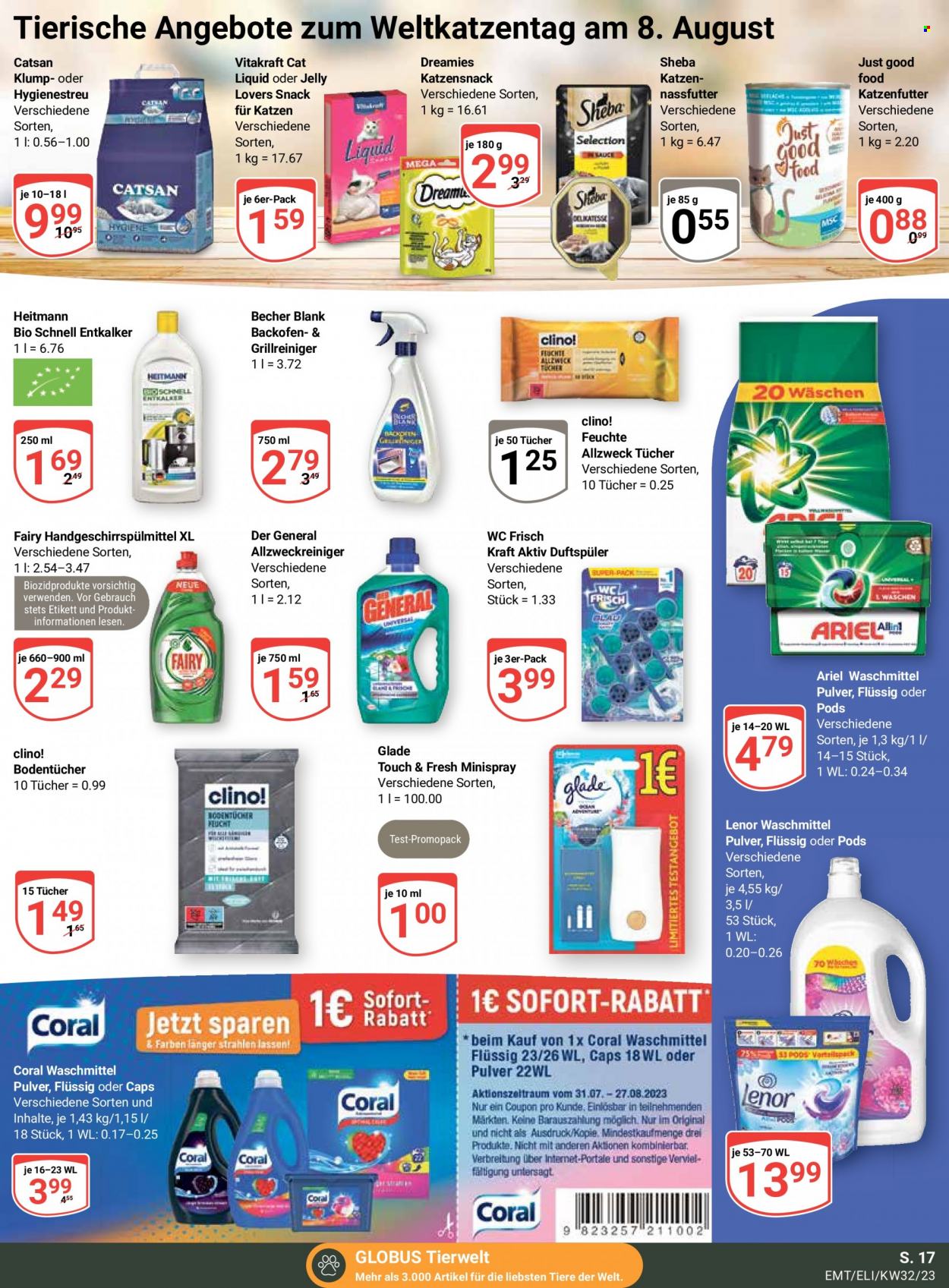Globus Prospekte  - 7.08.2023 - 12.08.2023. Seite 21