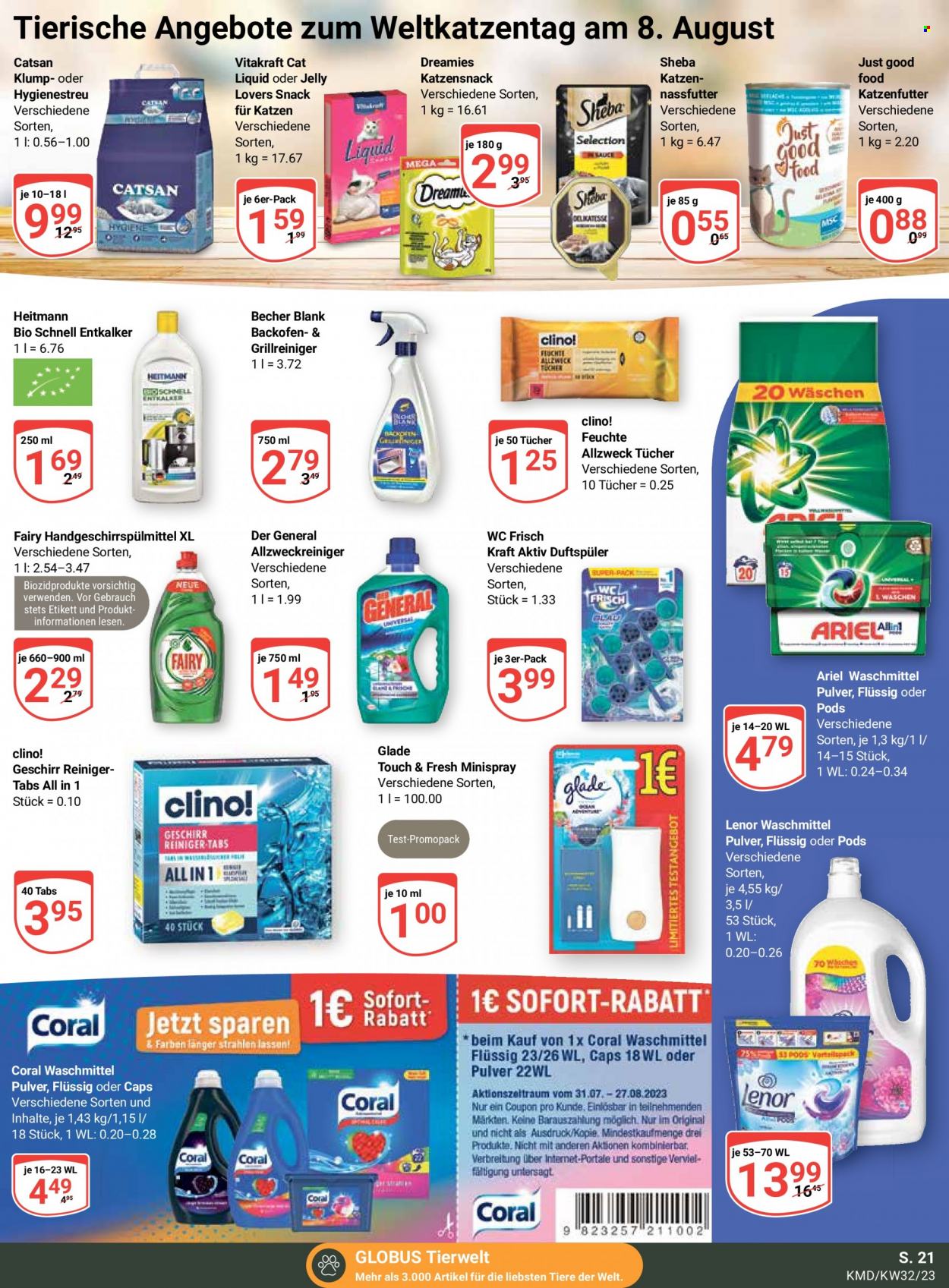 Globus Prospekte  - 7.08.2023 - 12.08.2023. Seite 23