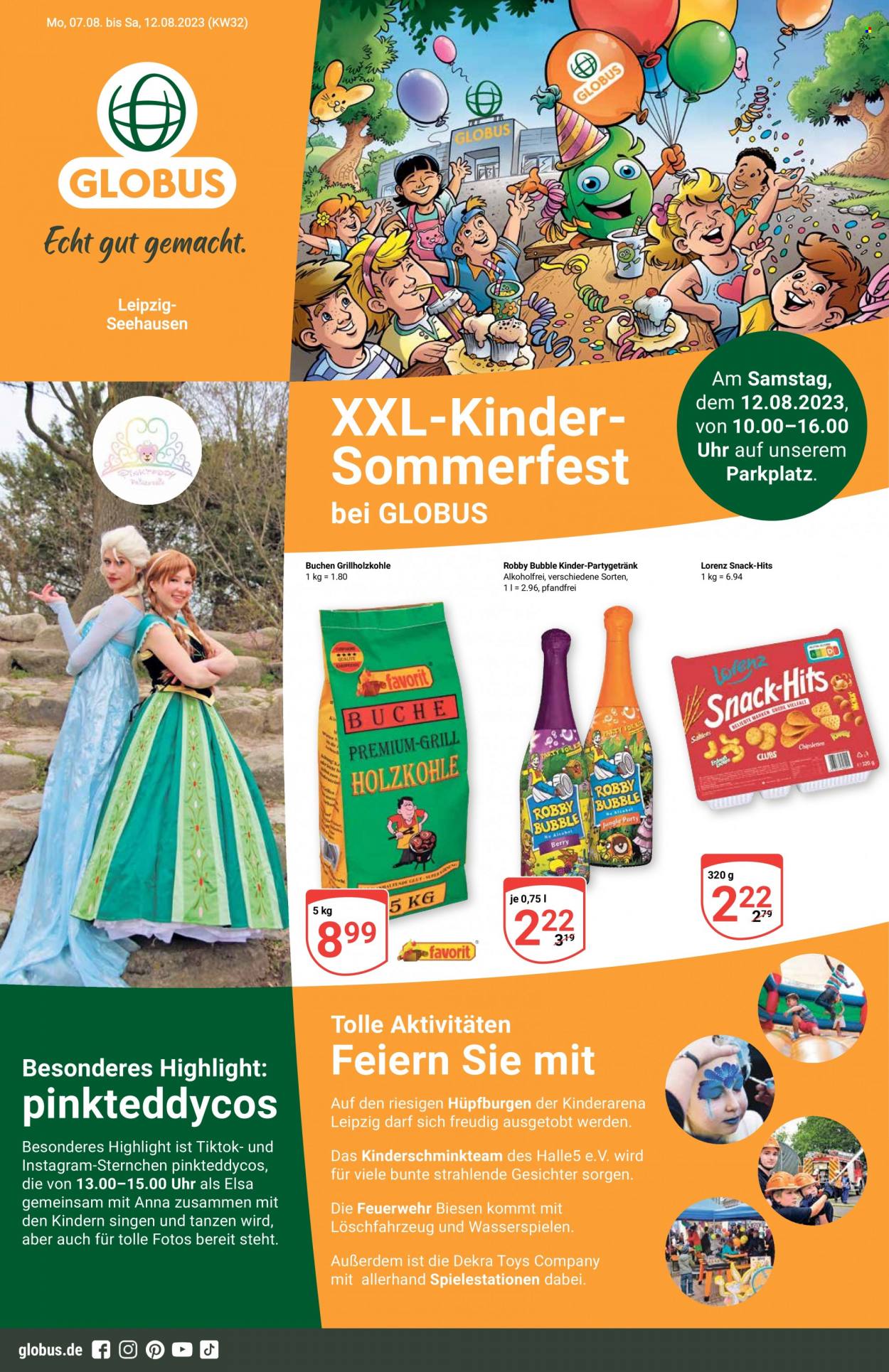 Globus Prospekte  - 7.08.2023 - 12.08.2023. Seite 1