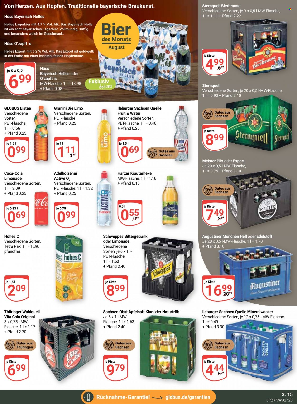 Globus Prospekte  - 7.08.2023 - 12.08.2023. Seite 18