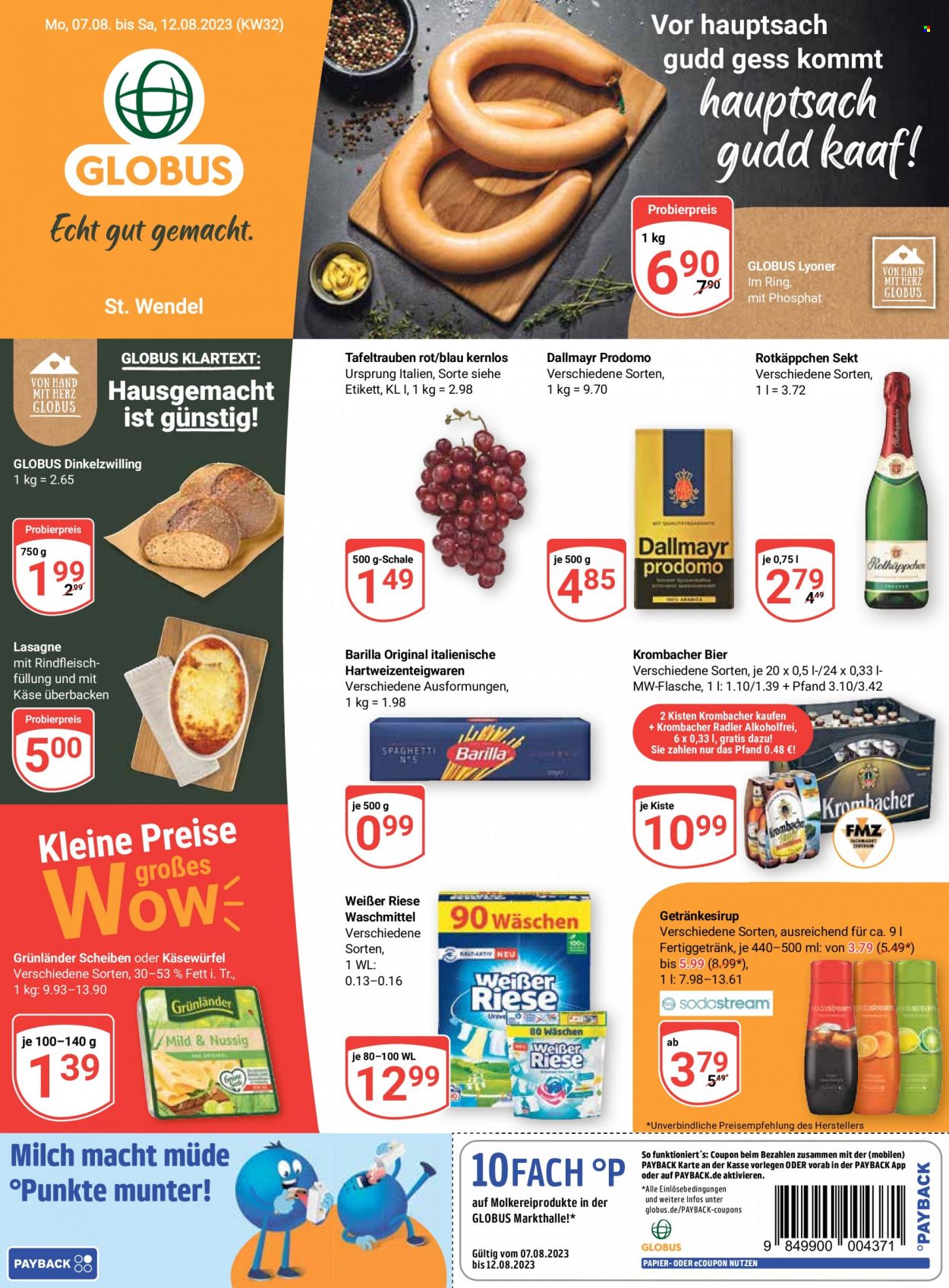 Globus Prospekte  - 7.08.2023 - 12.08.2023. Seite 4