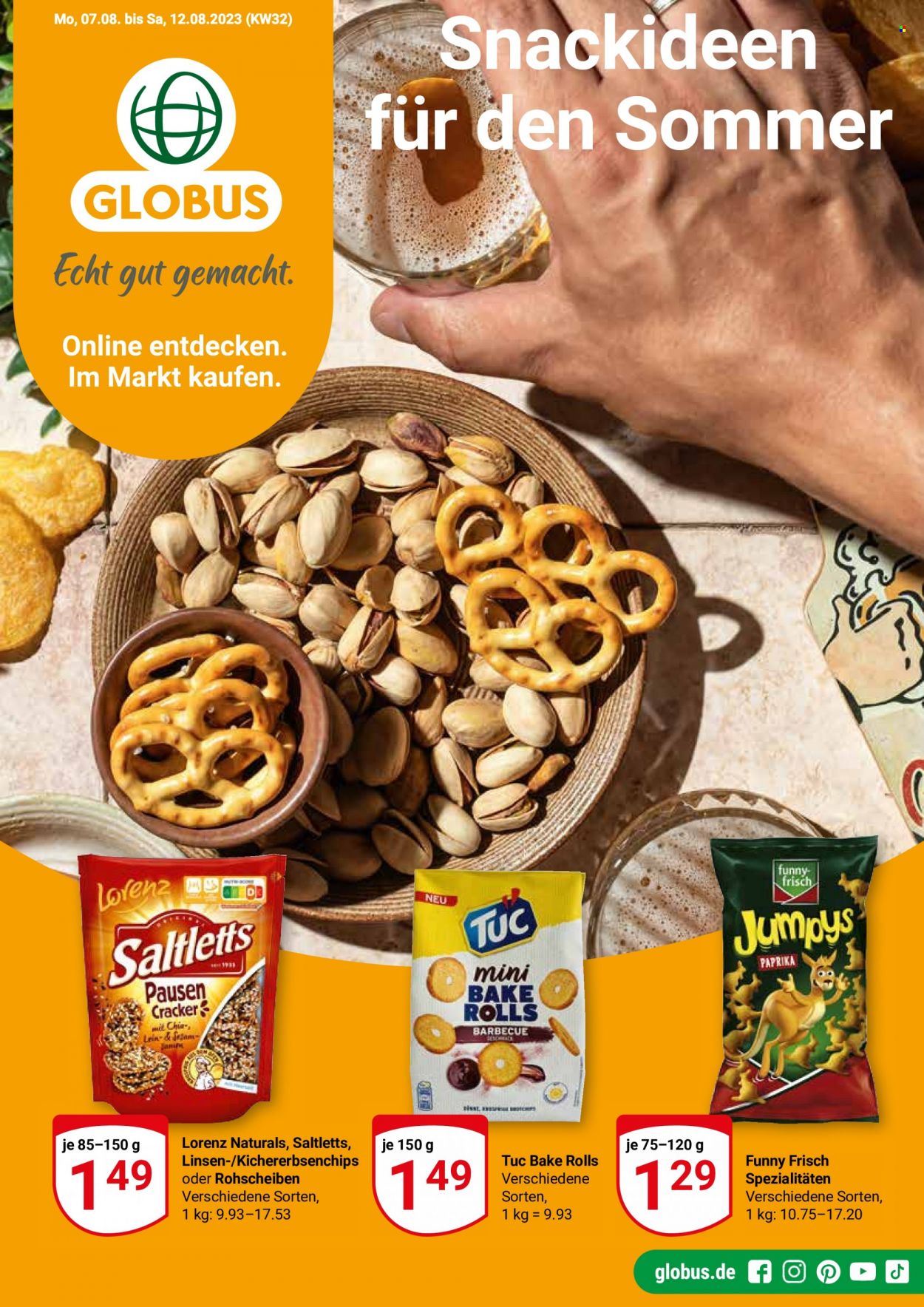 Globus Prospekte  - 7.08.2023 - 12.08.2023. Seite 38