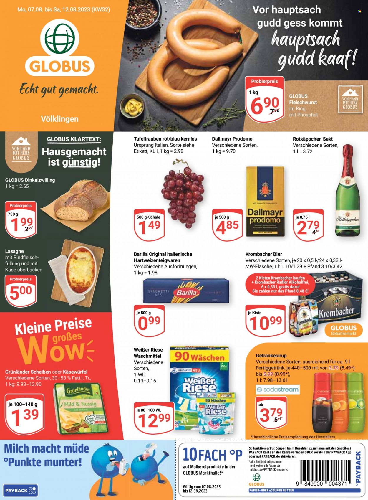 Globus Prospekte  - 7.08.2023 - 12.08.2023. Seite 4