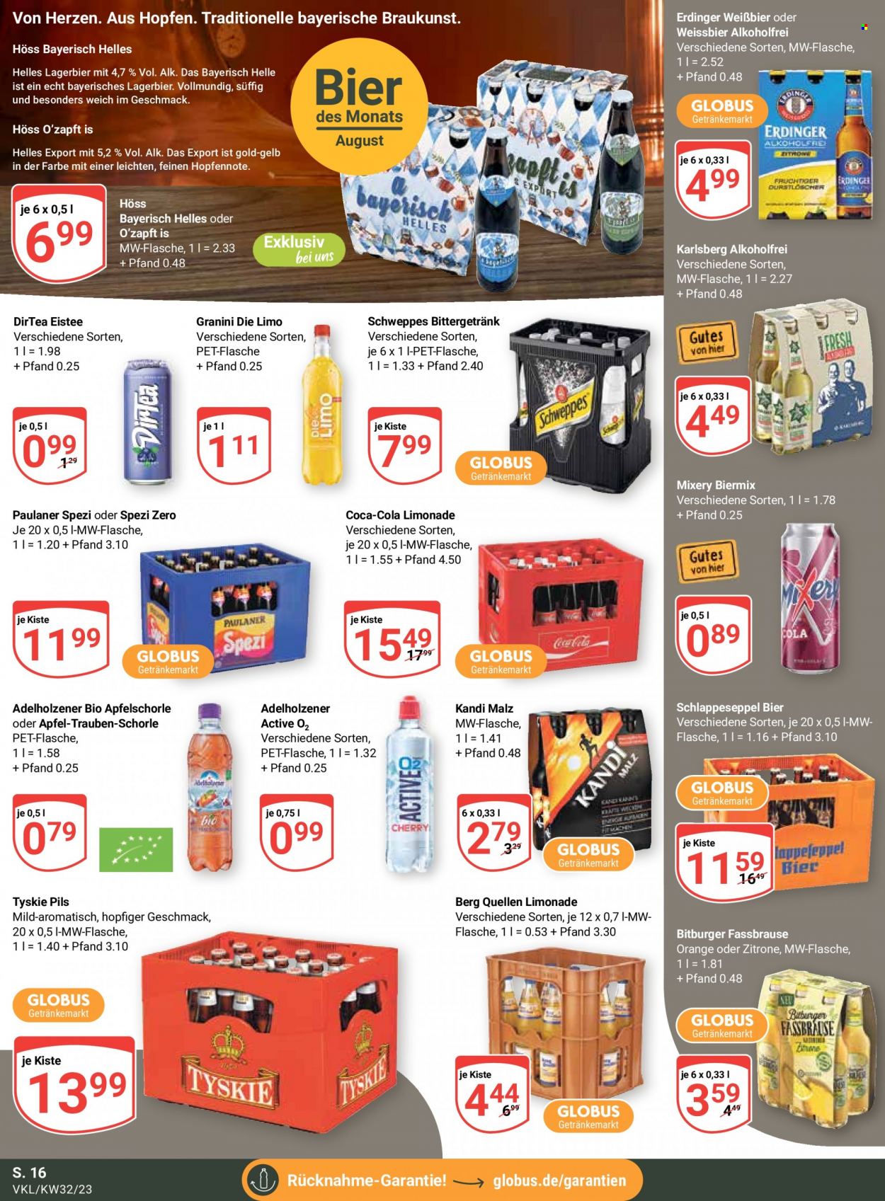 Globus Prospekte  - 7.08.2023 - 12.08.2023. Seite 19