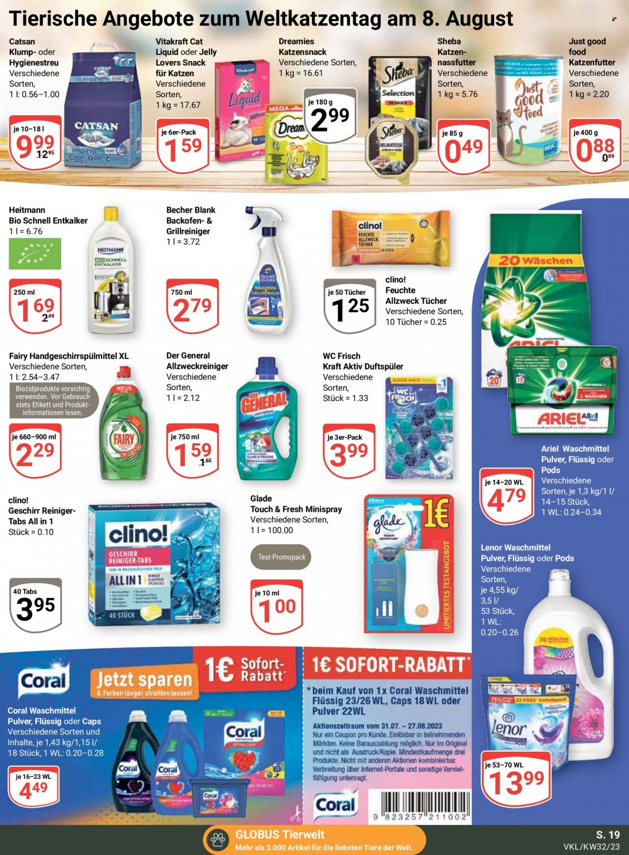 Globus Prospekte  - 7.08.2023 - 12.08.2023. Seite 22