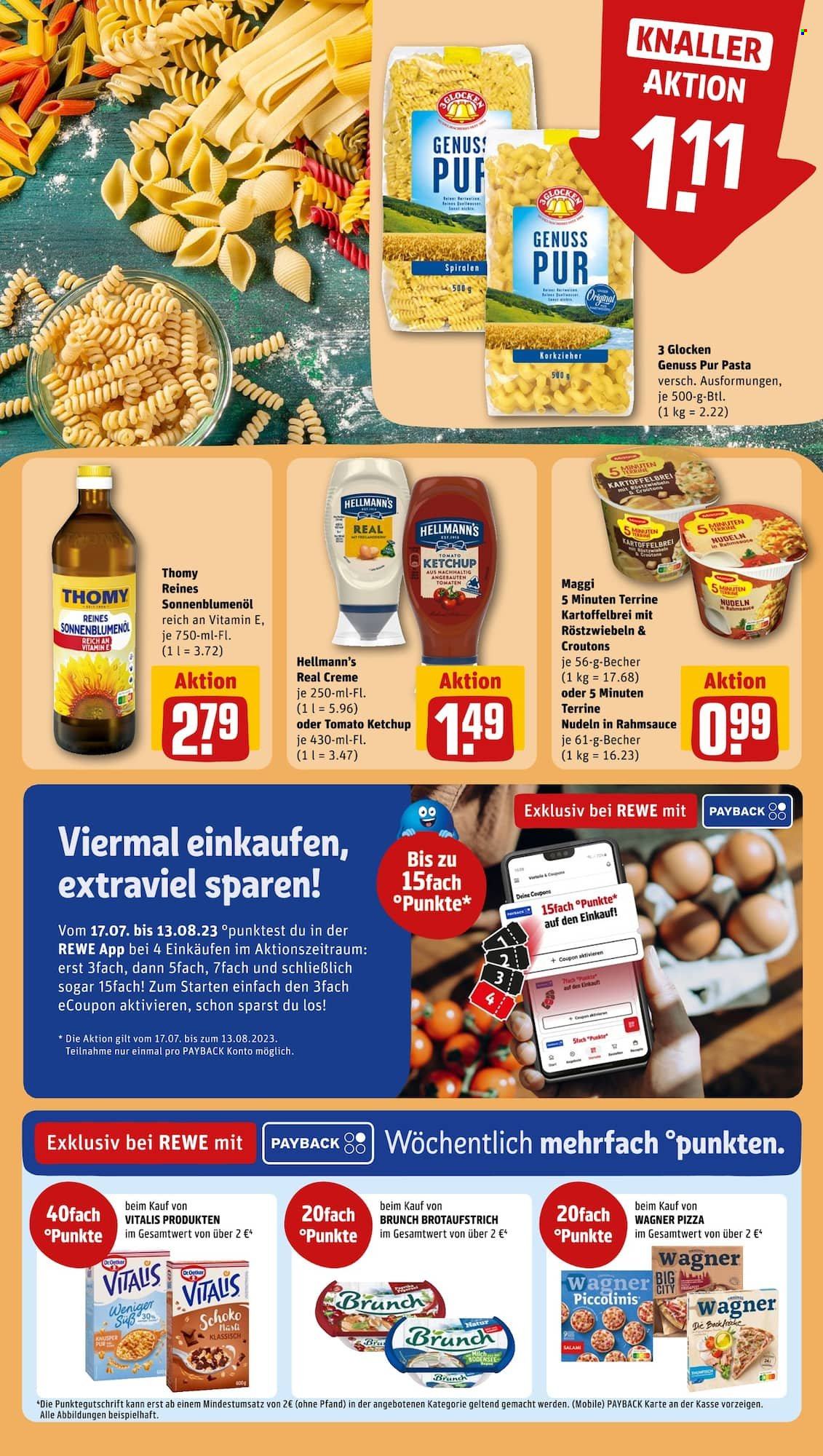 REWE Prospekte  - 7.08.2023 - 12.08.2023. Seite 21