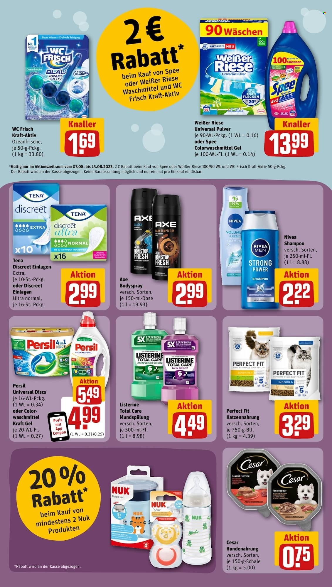 REWE Prospekte  - 7.08.2023 - 12.08.2023. Seite 24