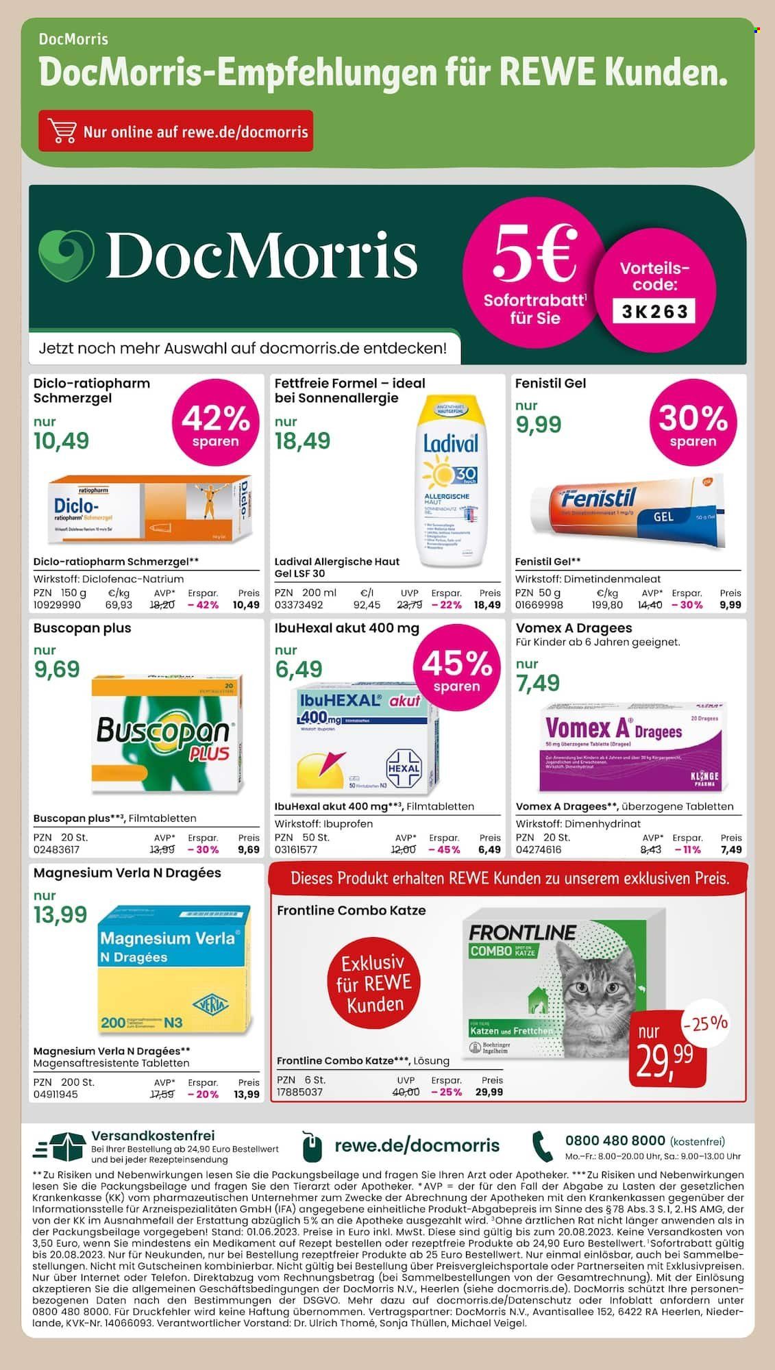 REWE Prospekte  - 7.08.2023 - 12.08.2023. Seite 29