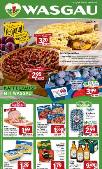 Prospekte Wasgau - 7.08.2023 - 12.08.2023.