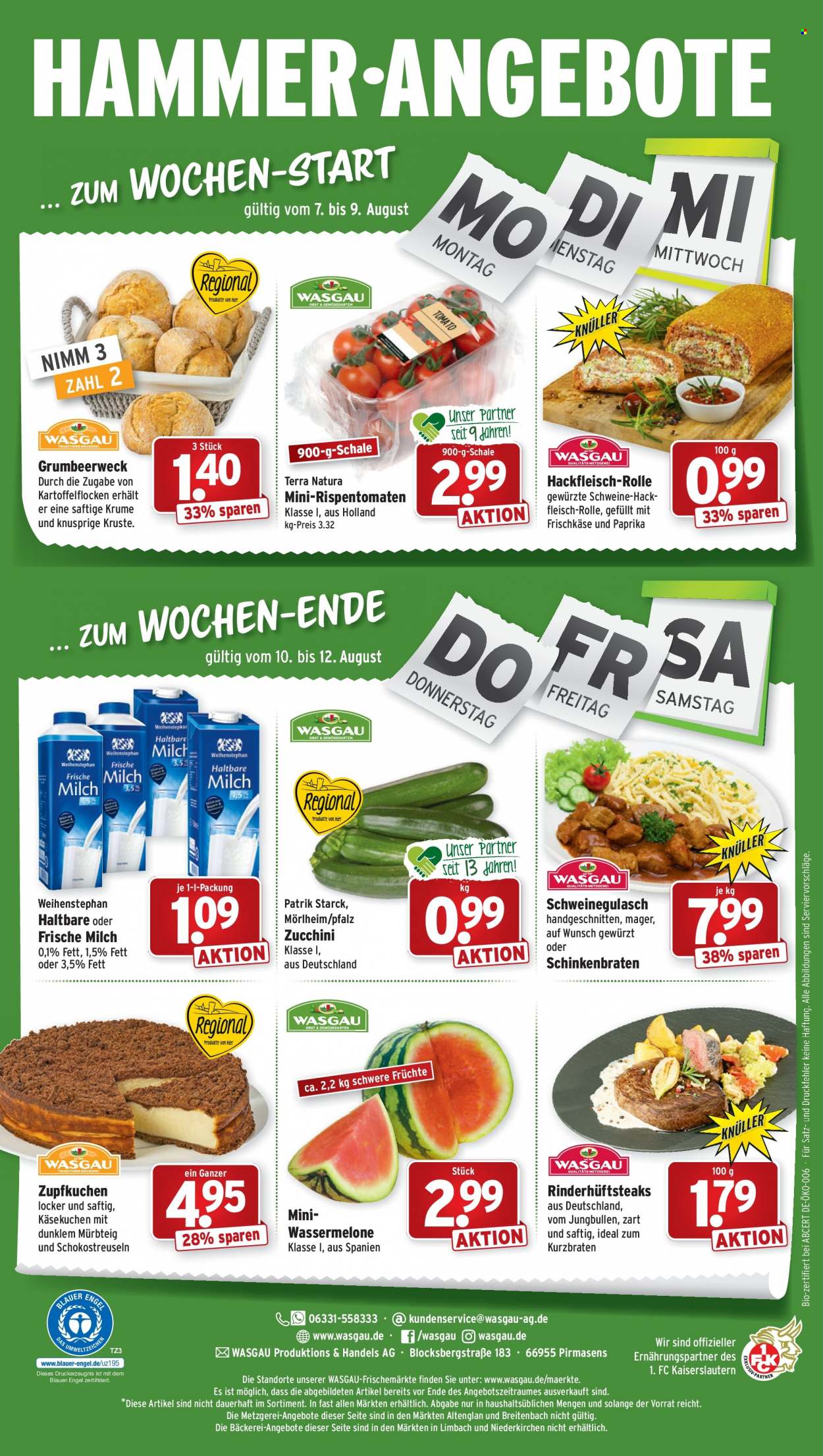 Wasgau Prospekte  - 7.08.2023 - 12.08.2023. Seite 28
