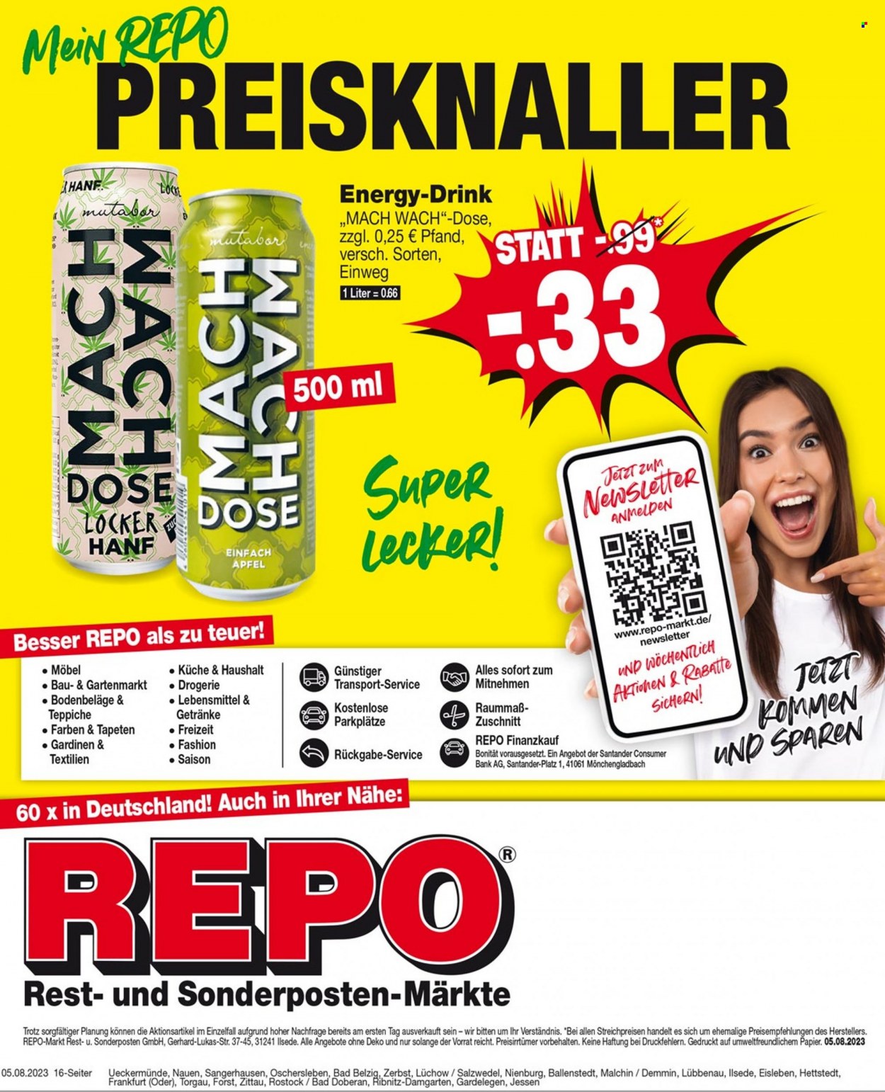 Repo Prospekte  - 7.08.2023 - 12.08.2023. Seite 16