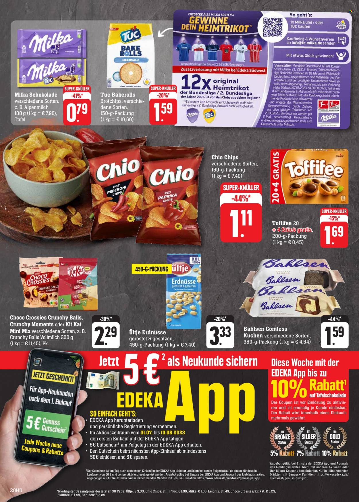 Edeka Prospekte  - 7.08.2023 - 12.08.2023. Seite 20