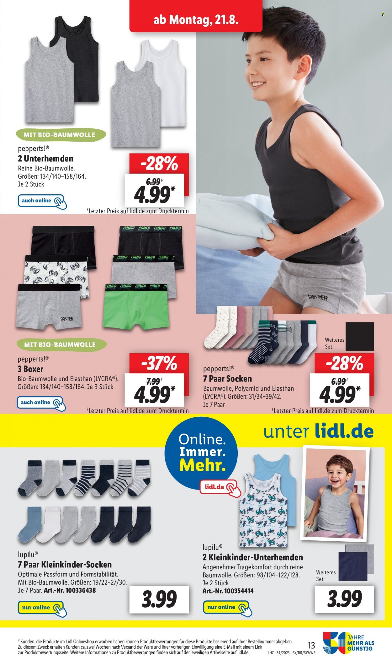 Lidl Prospekte  - 21.08.2023 - 26.08.2023. Seite 5