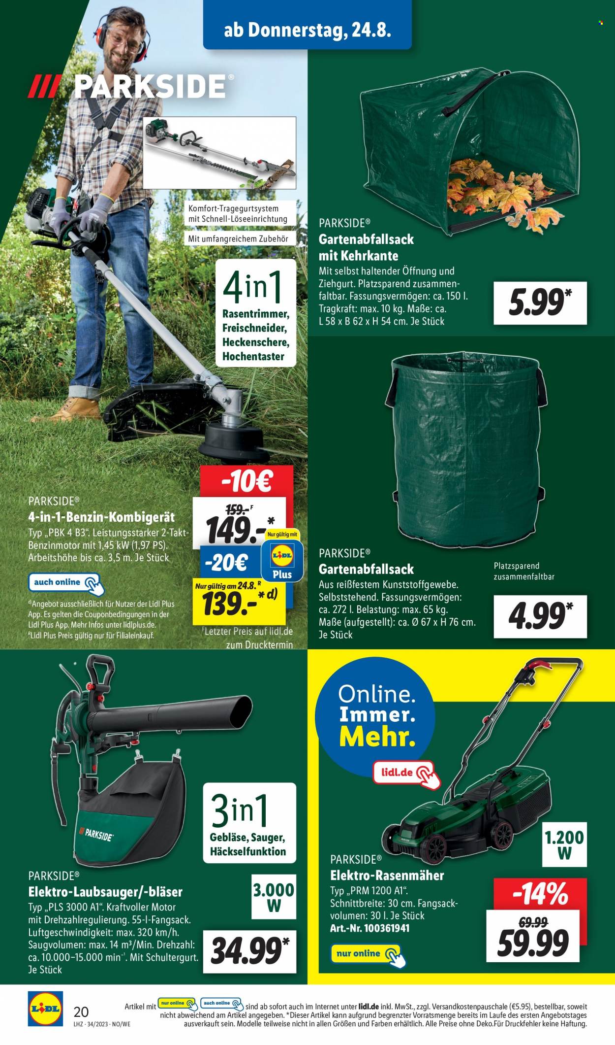 Lidl Prospekte  - 21.08.2023 - 26.08.2023. Seite 12