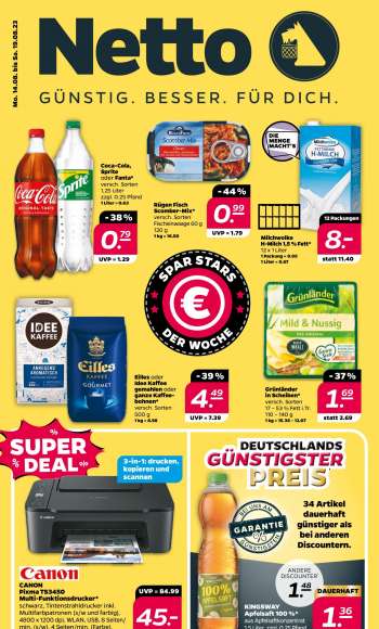 Prospekte Netto - 14.08.2023 - 19.08.2023.