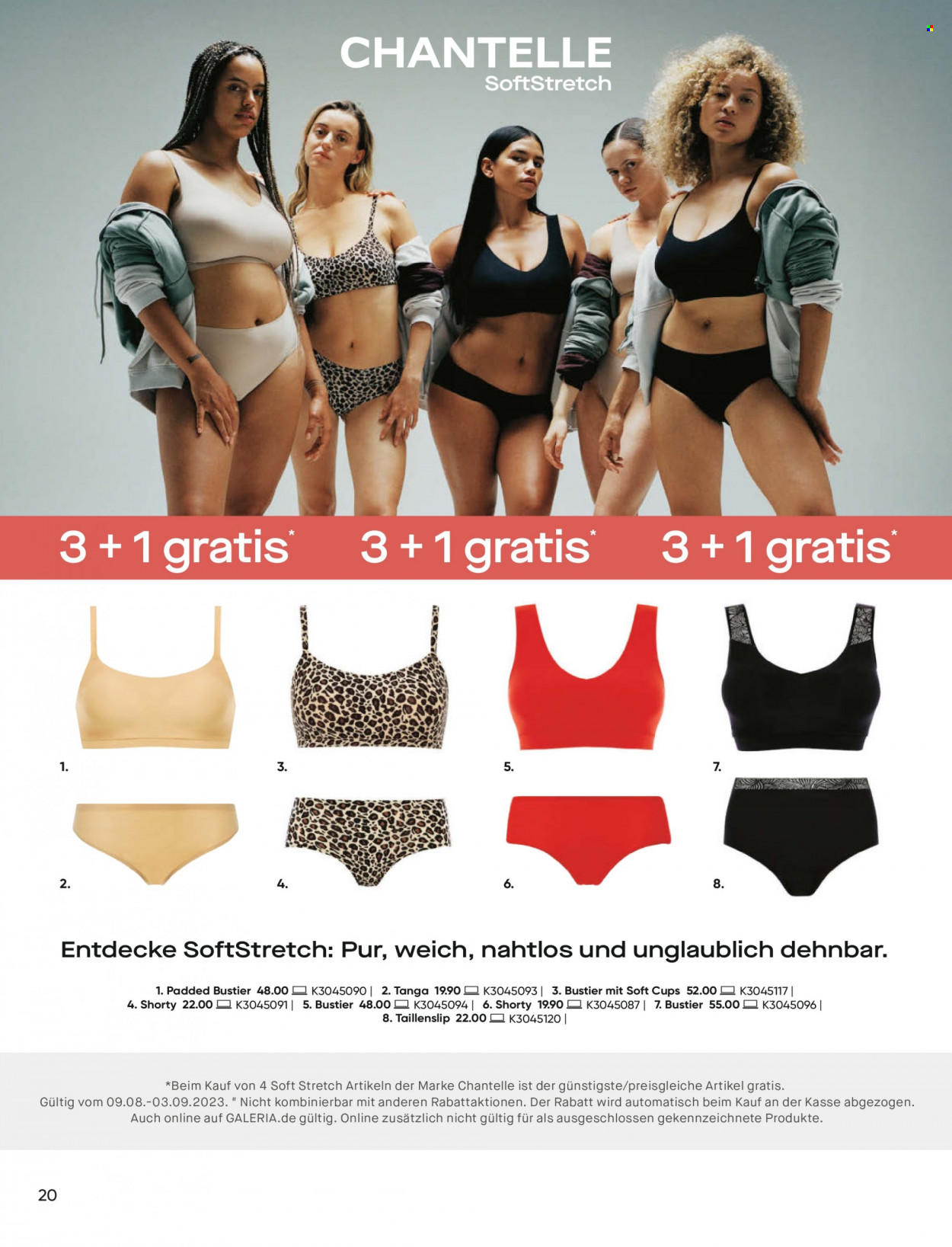 GALERIA Karstadt Kaufhof Prospekte  - 9.08.2023 - 15.08.2023. Seite 20