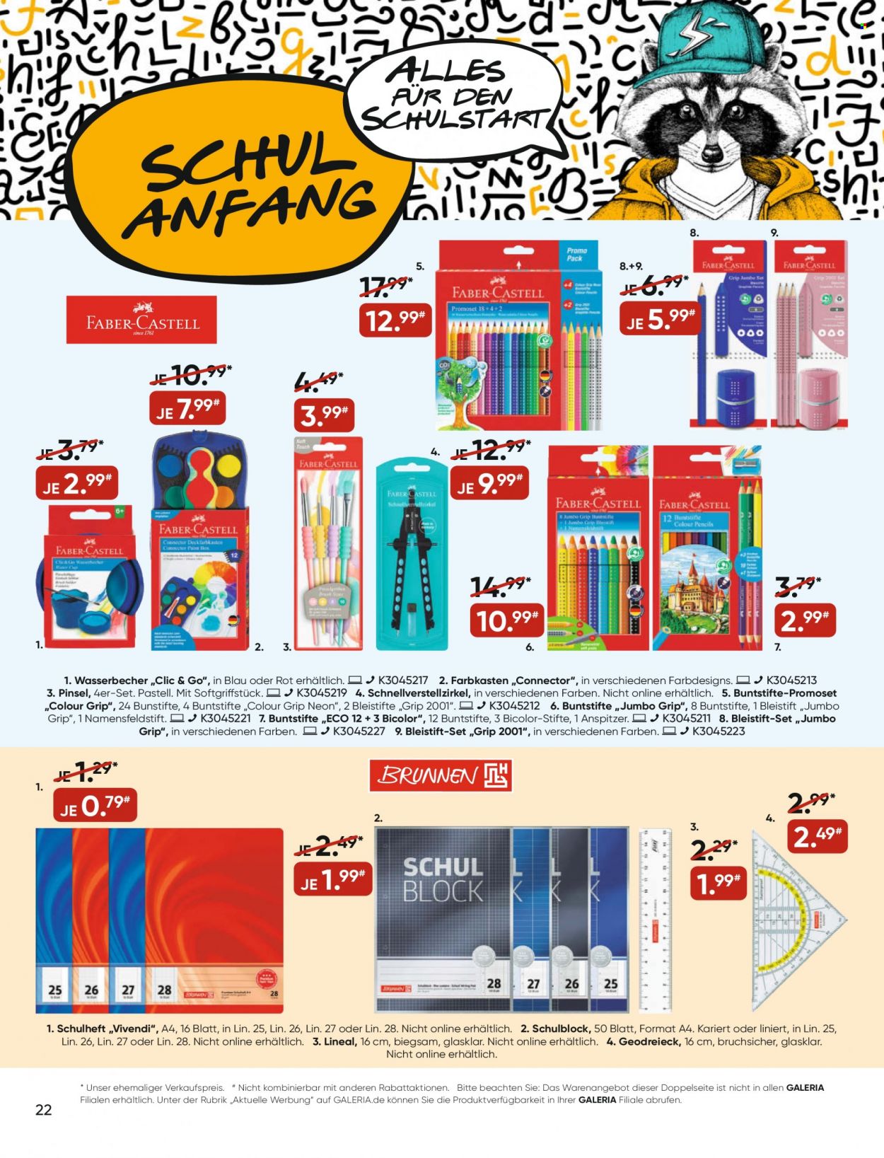 GALERIA Karstadt Kaufhof Prospekte  - 9.08.2023 - 15.08.2023. Seite 22