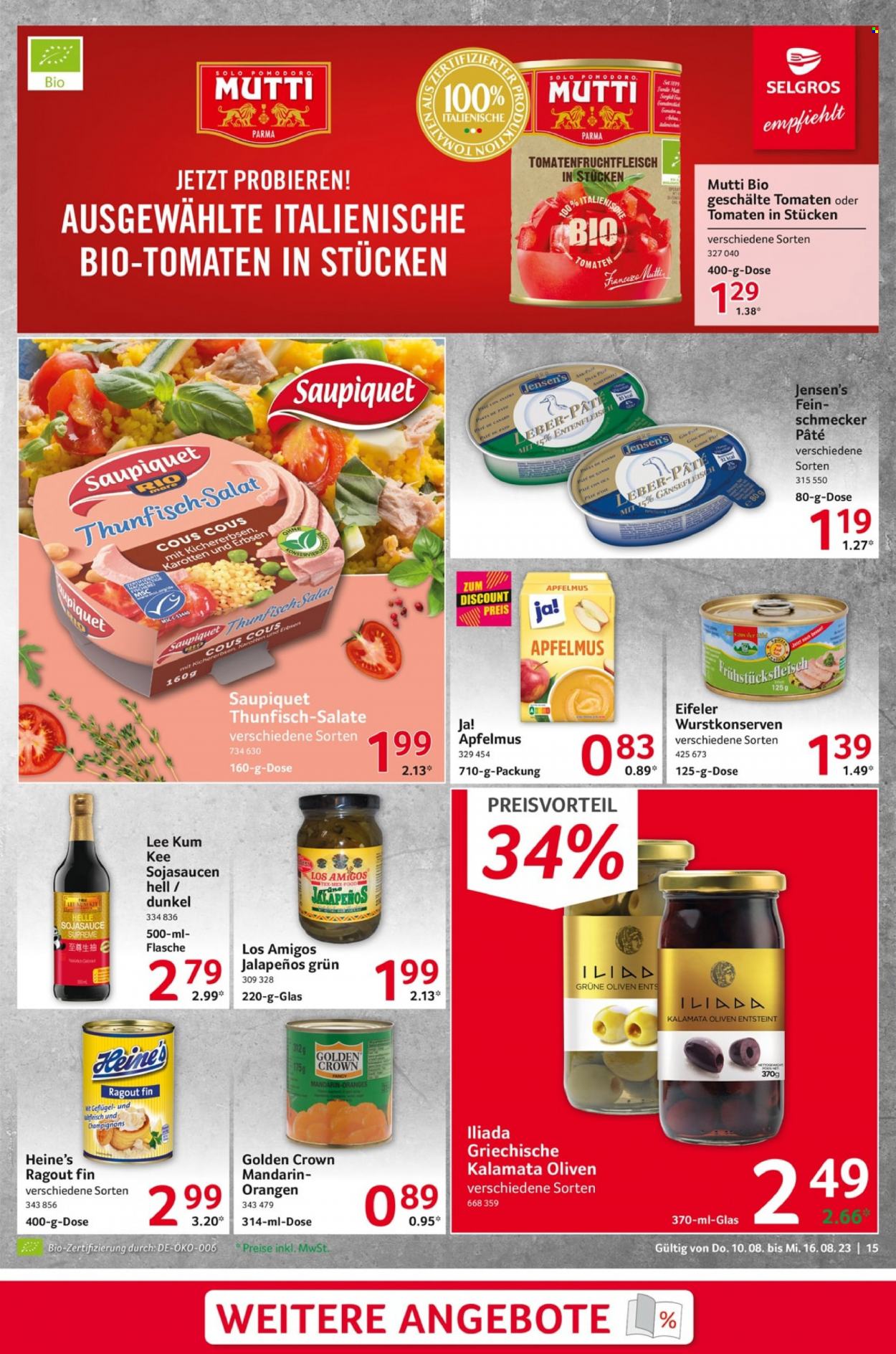 Selgros Prospekte  - 10.08.2023 - 16.08.2023. Seite 15