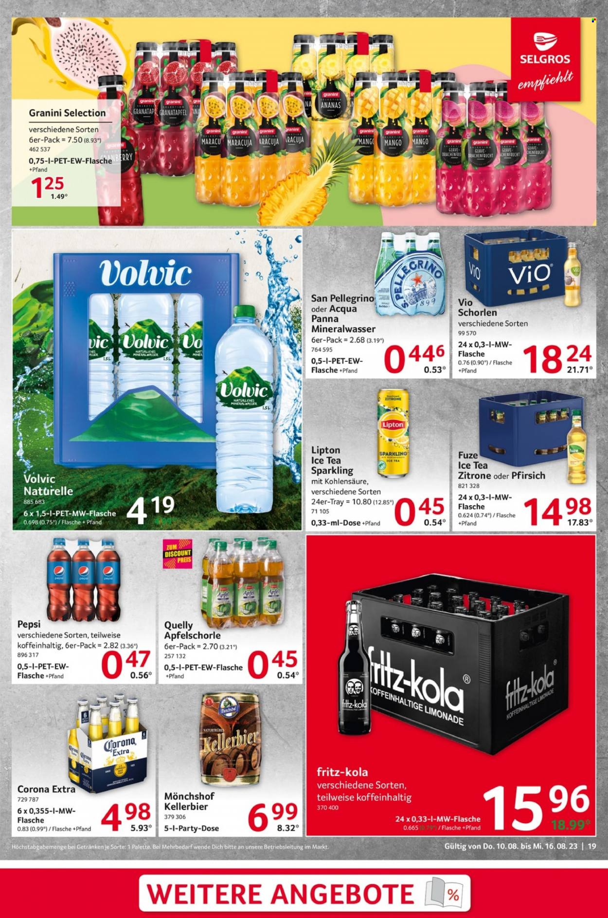 Selgros Prospekte  - 10.08.2023 - 16.08.2023. Seite 19