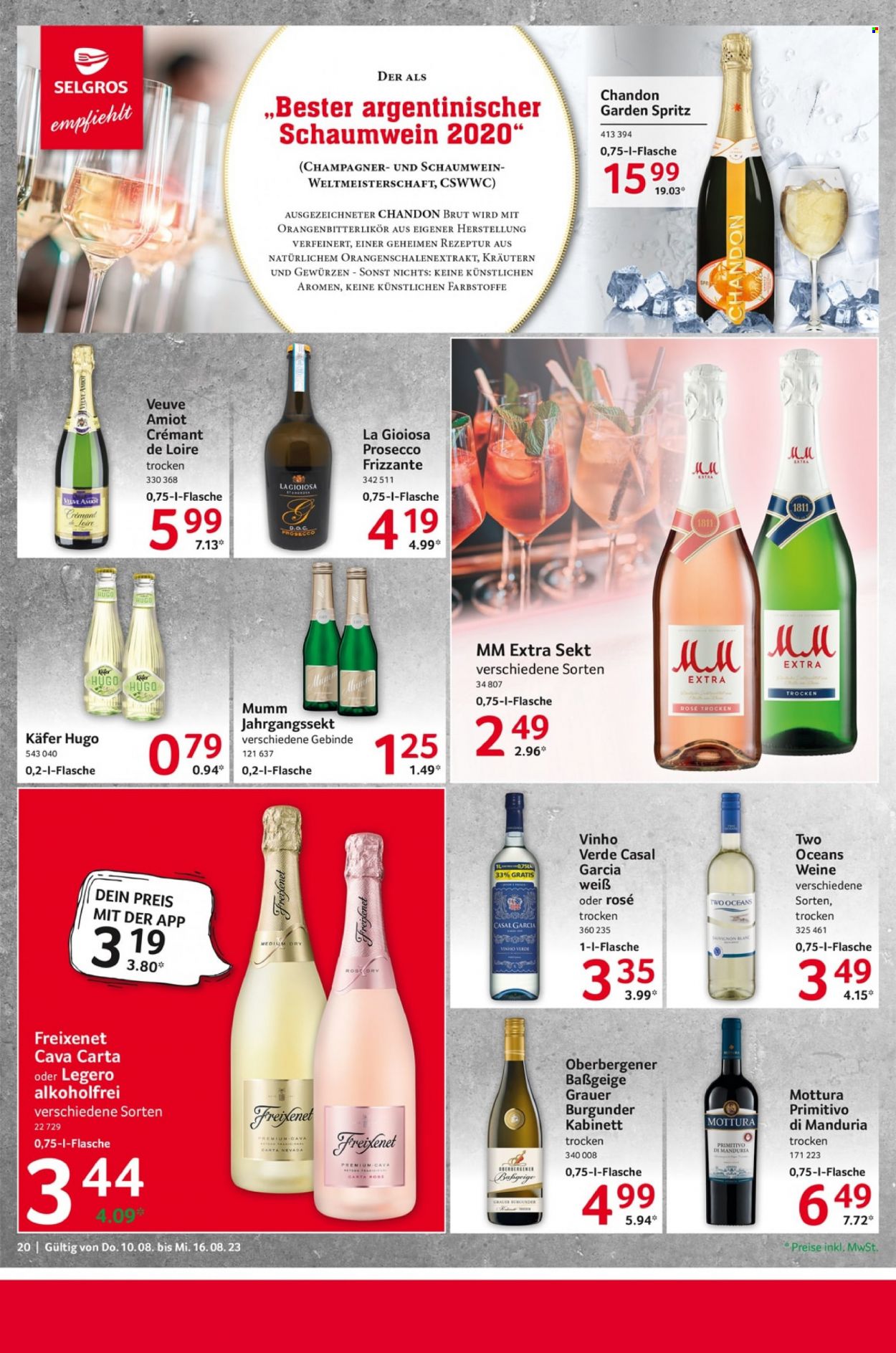 Selgros Prospekte  - 10.08.2023 - 16.08.2023. Seite 20