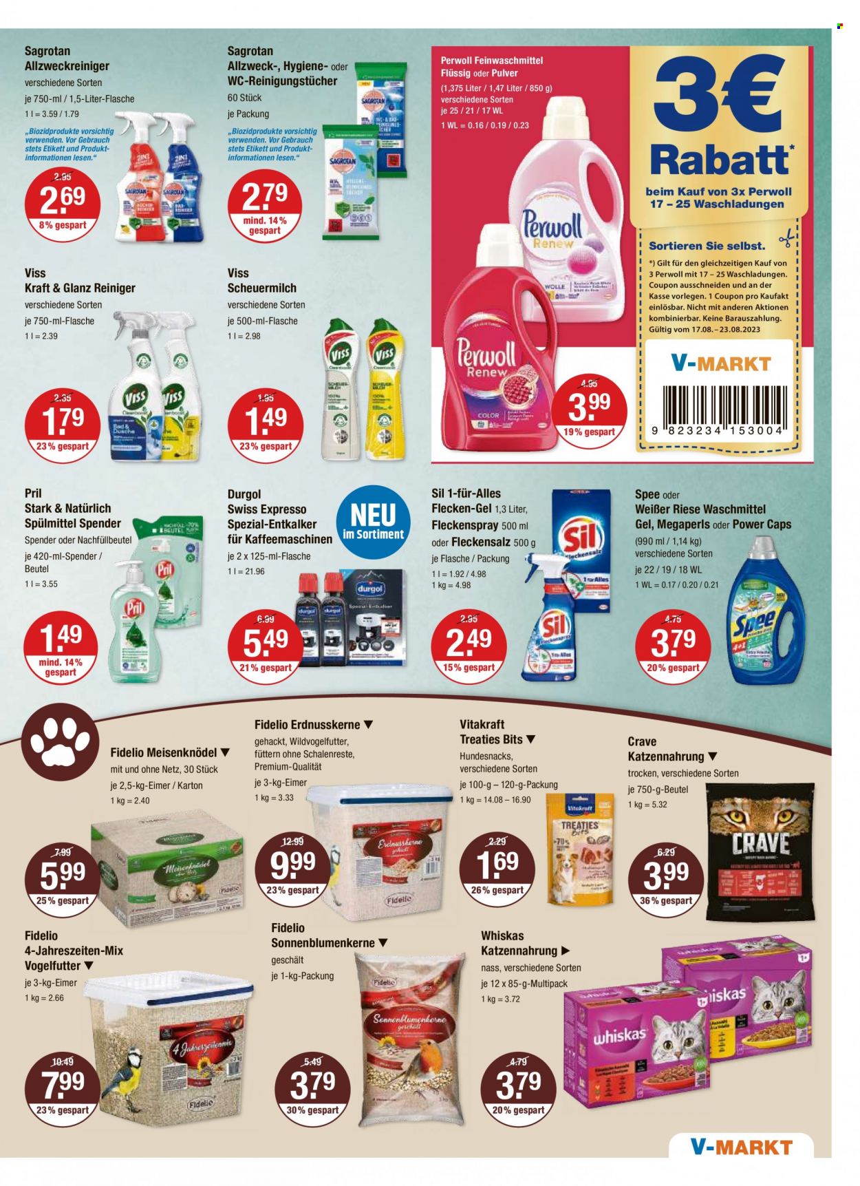 V-Markt Prospekte  - 17.08.2023 - 23.08.2023. Seite 11