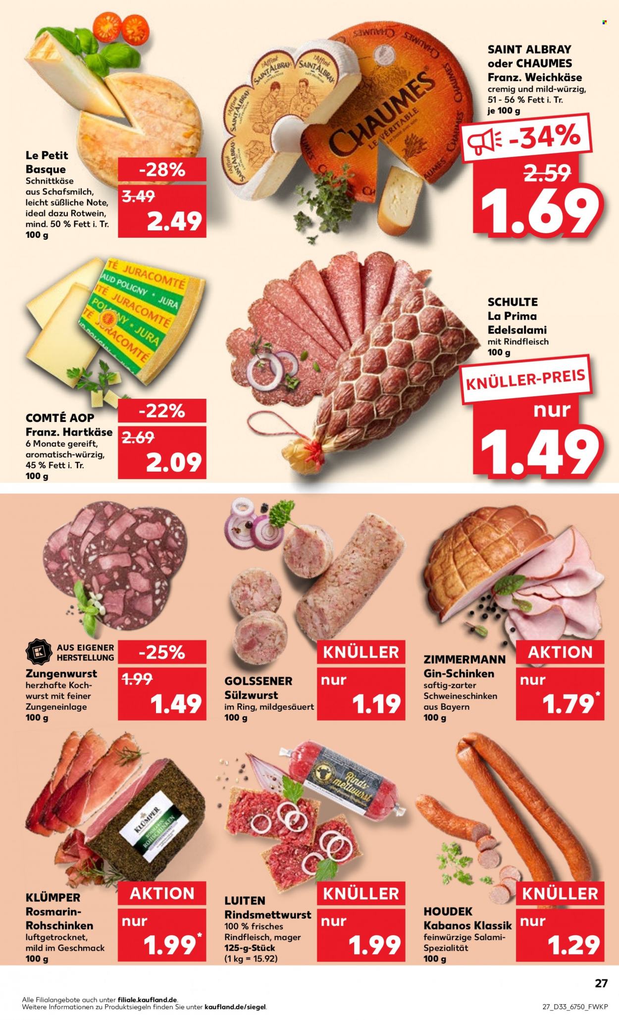 Kaufland Prospekte  - 17.08.2023 - 23.08.2023. Seite 27