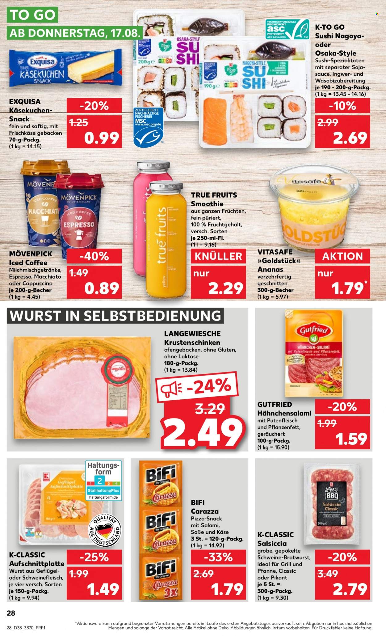 Kaufland Prospekte  - 17.08.2023 - 23.08.2023. Seite 28