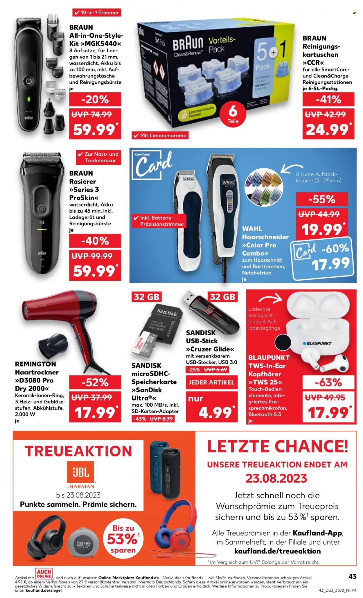 Kaufland Prospekte  - 17.08.2023 - 23.08.2023. Seite 43