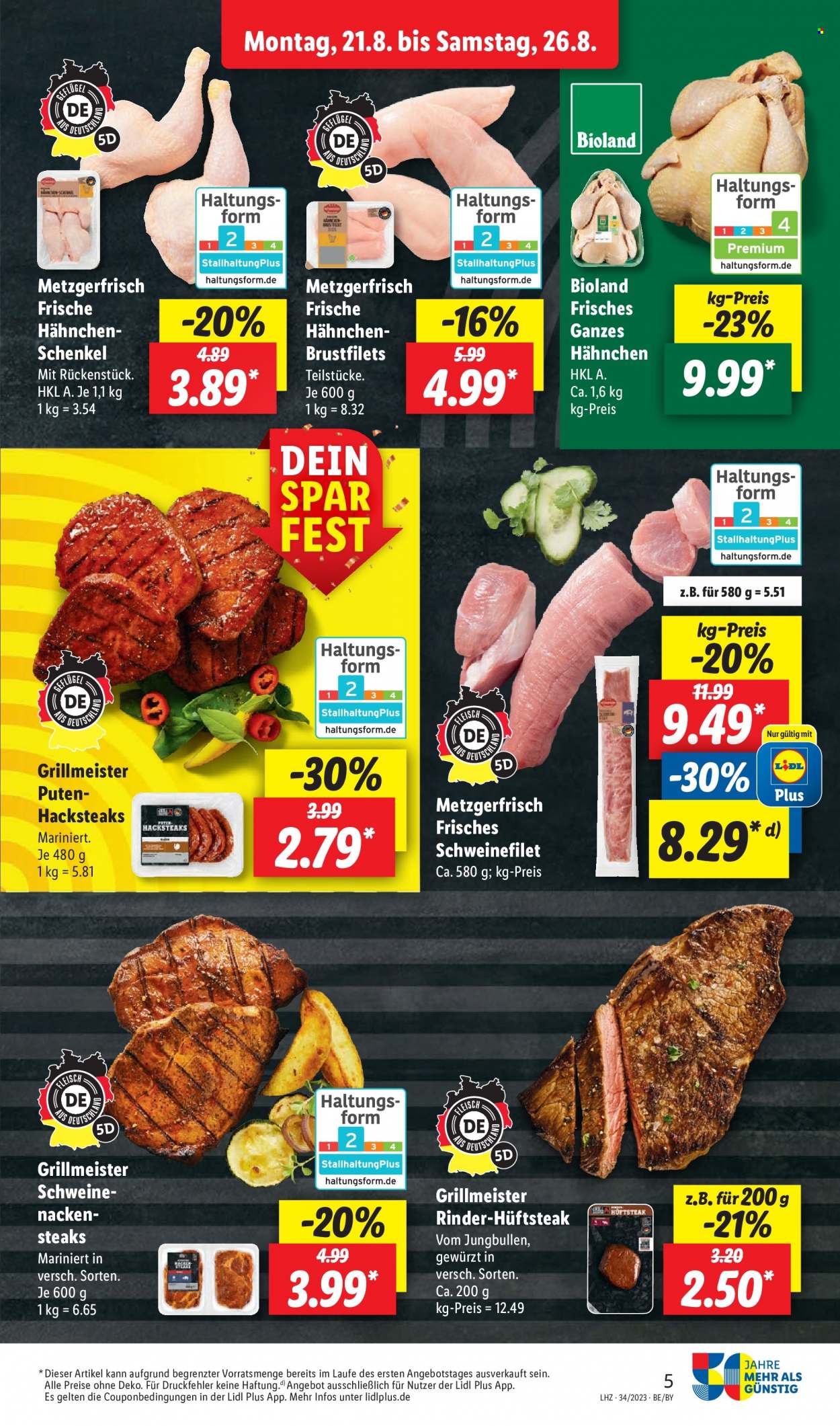 Lidl Prospekte  - 21.08.2023 - 26.08.2023. Seite 7