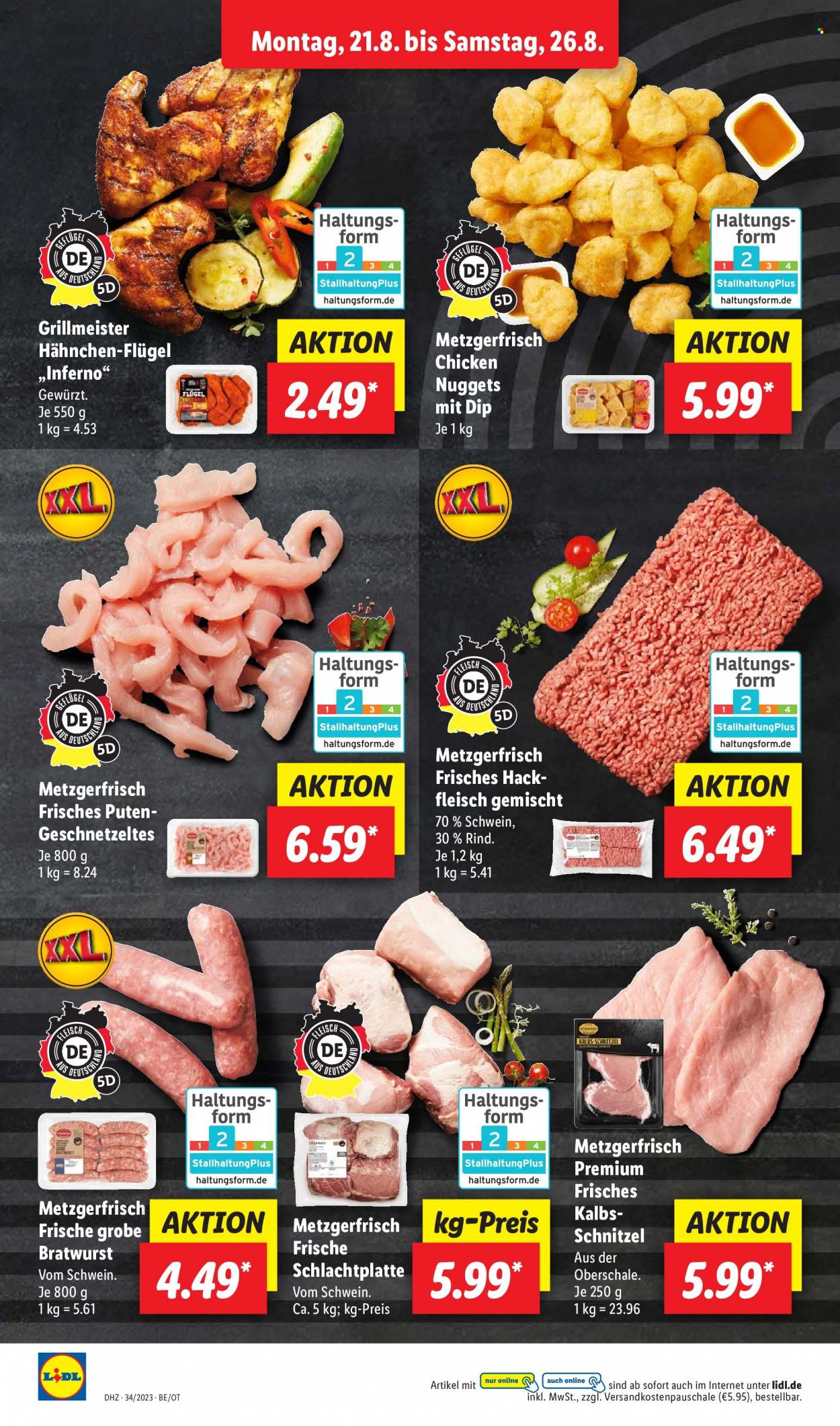 Lidl Prospekte  - 21.08.2023 - 26.08.2023. Seite 8