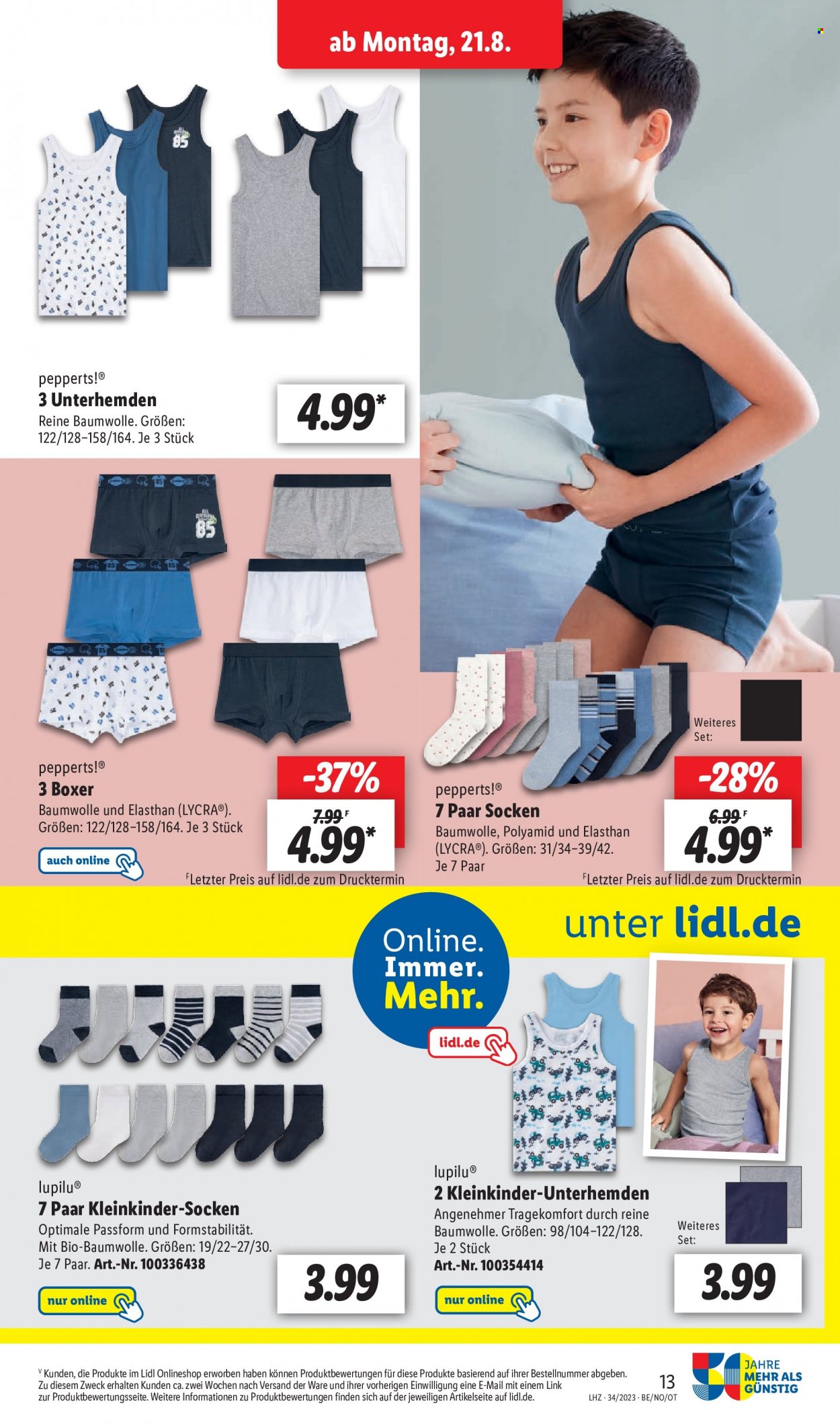 Lidl Prospekte  - 21.08.2023 - 26.08.2023. Seite 21