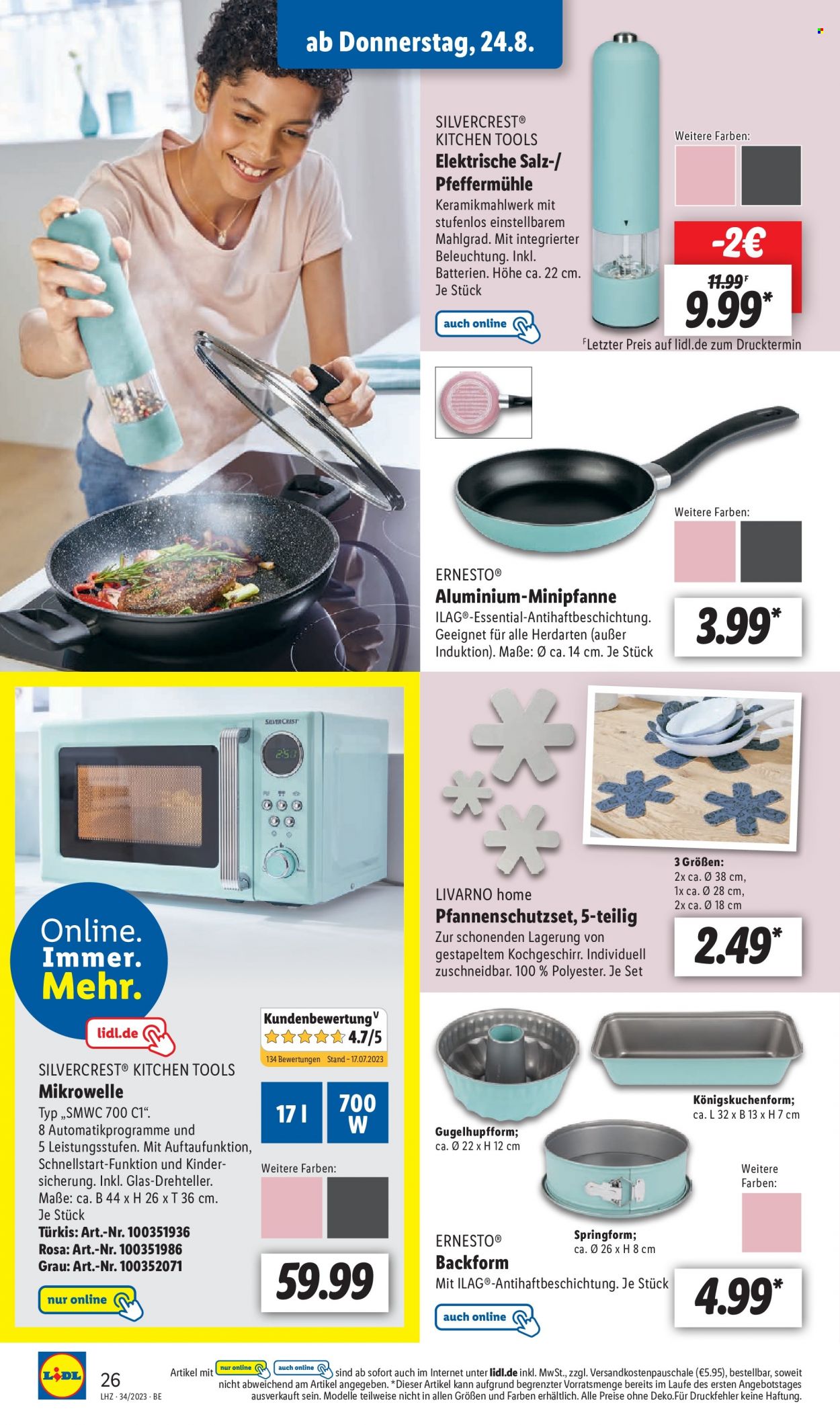 Lidl Prospekte  - 21.08.2023 - 26.08.2023. Seite 42