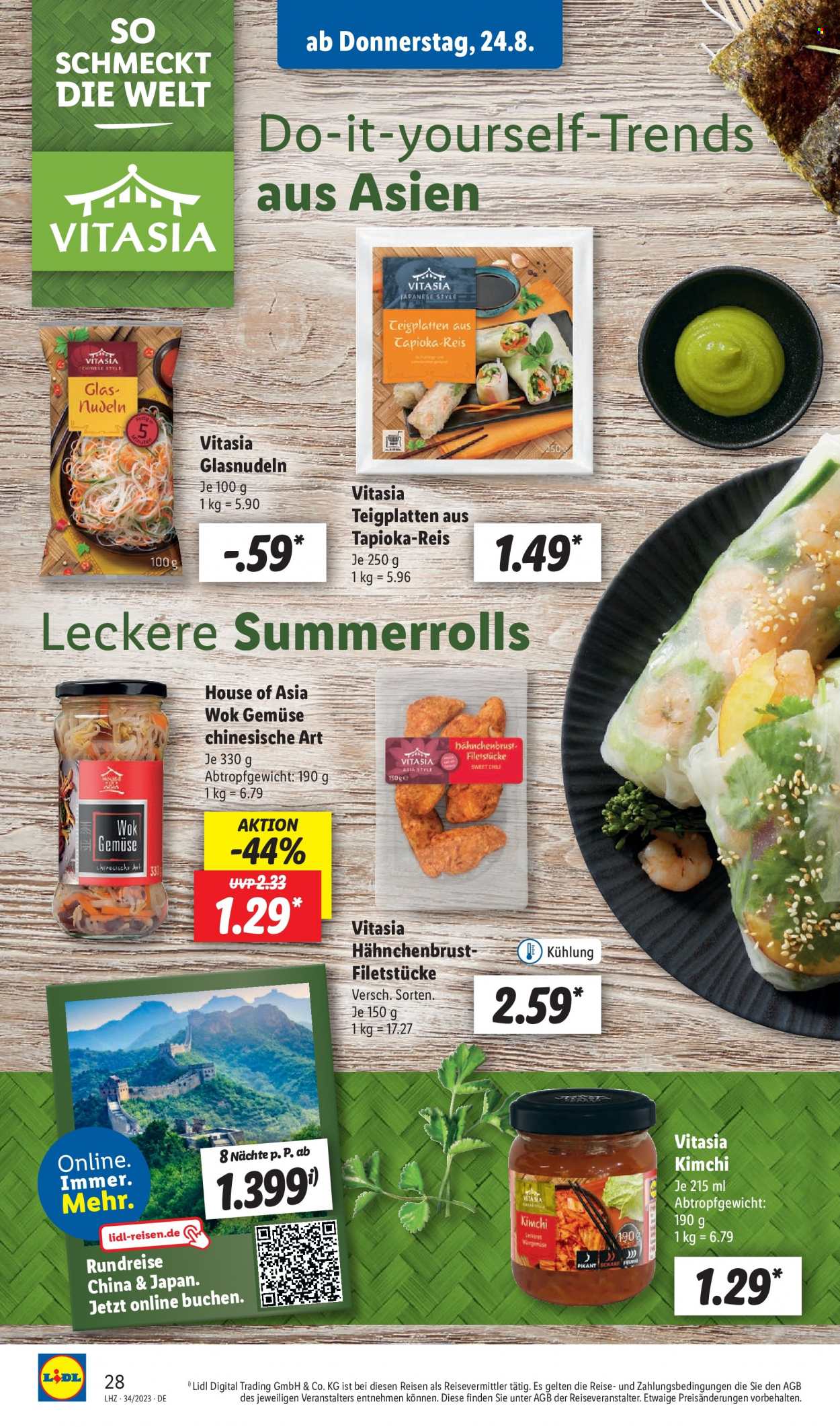 Lidl Prospekte  - 21.08.2023 - 26.08.2023. Seite 44