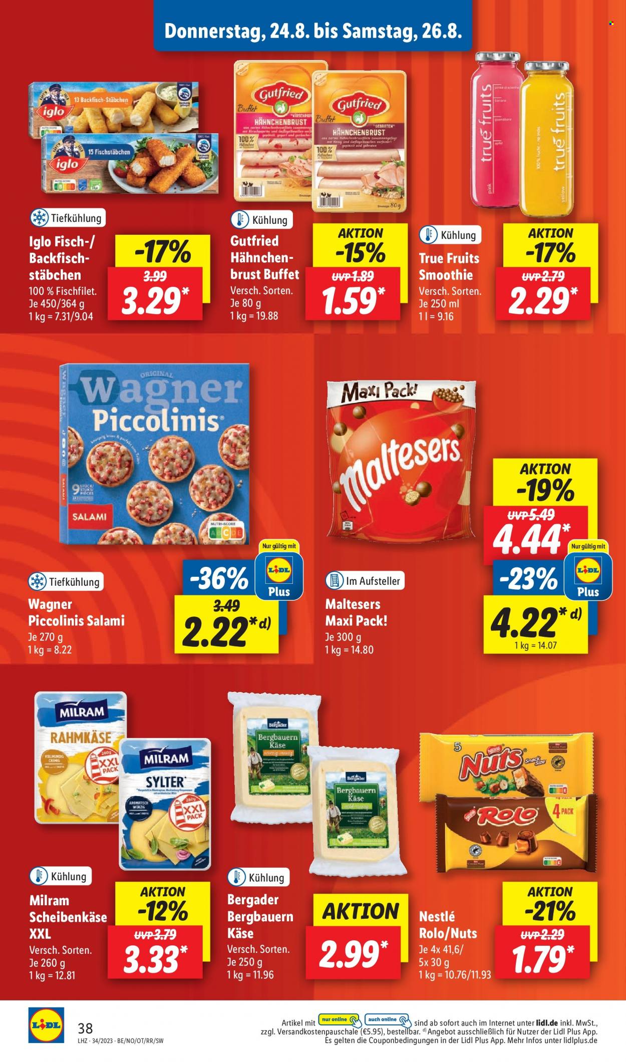 Lidl Prospekte  - 21.08.2023 - 26.08.2023. Seite 54