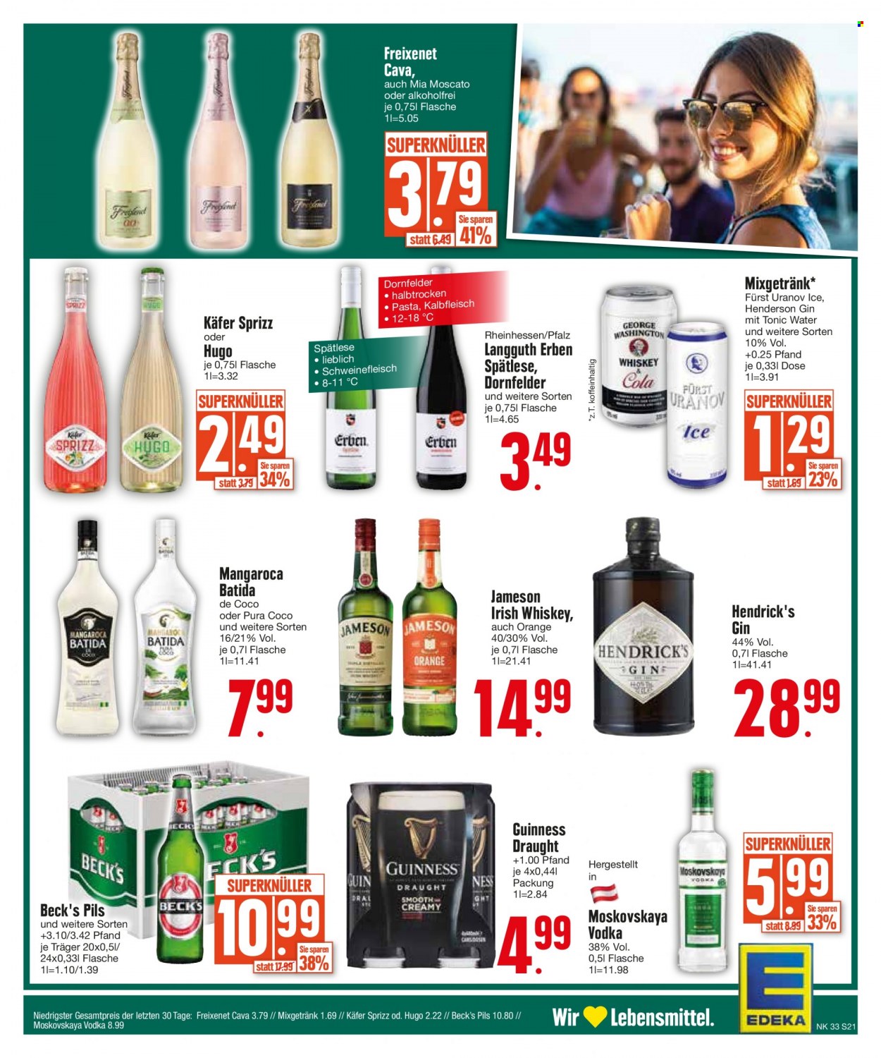 Edeka Prospekte  - 14.08.2023 - 19.08.2023. Seite 21