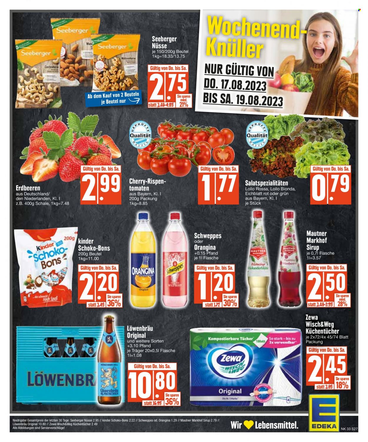 Edeka Prospekte  - 14.08.2023 - 19.08.2023. Seite 27