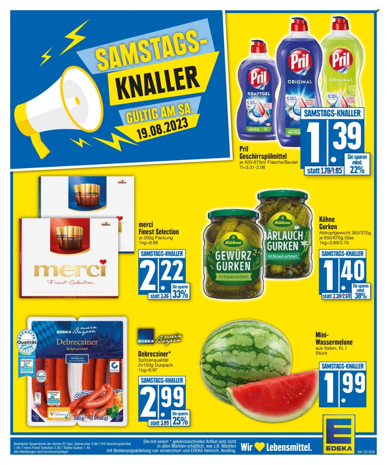 Edeka Prospekte  - 14.08.2023 - 19.08.2023. Seite 28