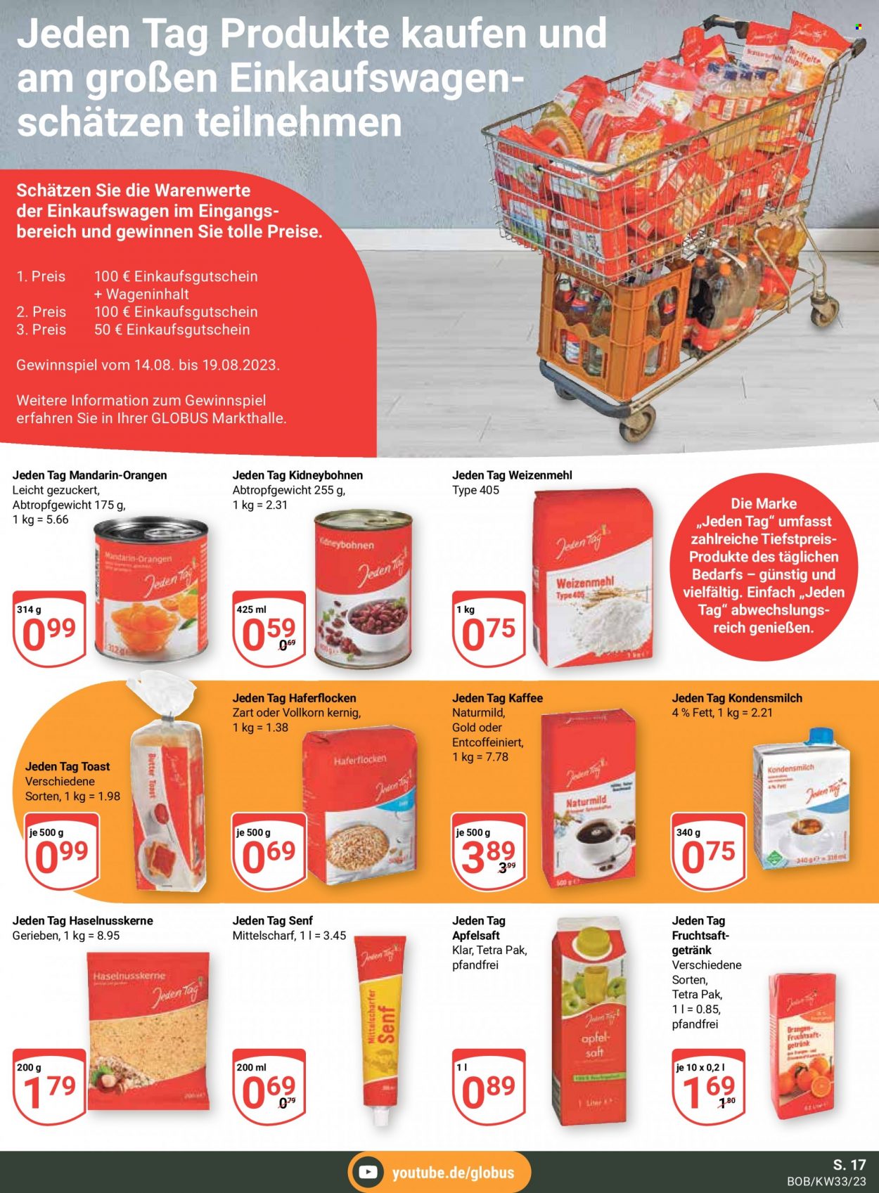 Globus Prospekte  - 14.08.2023 - 19.08.2023. Seite 17