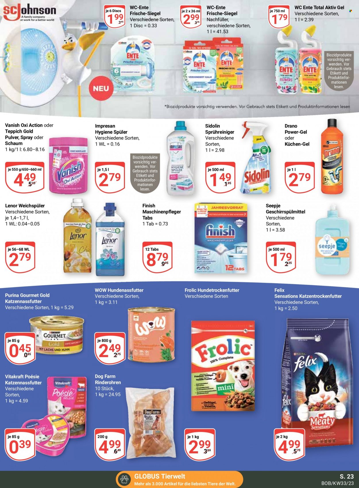 Globus Prospekte  - 14.08.2023 - 19.08.2023. Seite 23