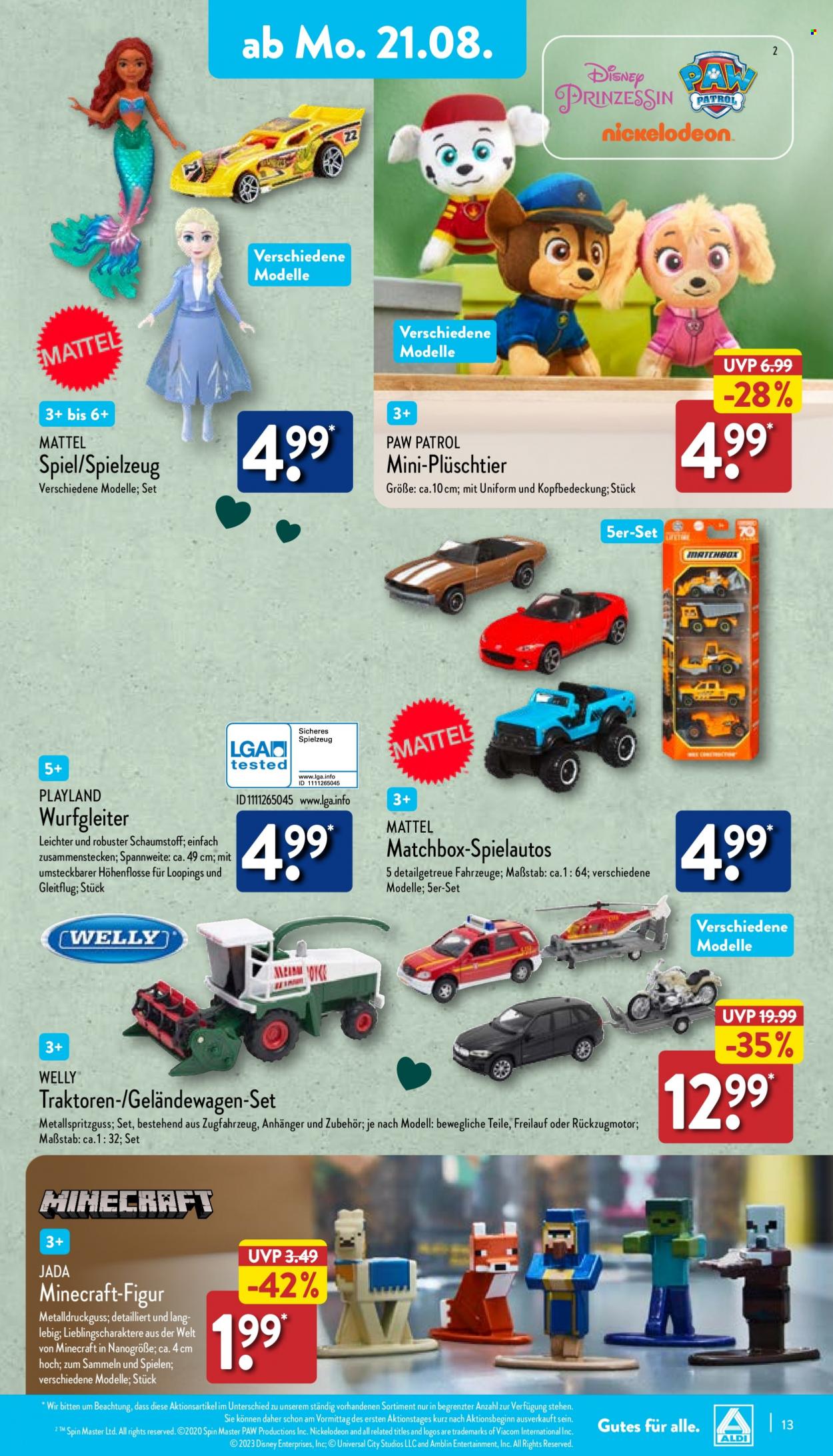 ALDI Nord Prospekte  - 21.08.2023 - 26.08.2023. Seite 13
