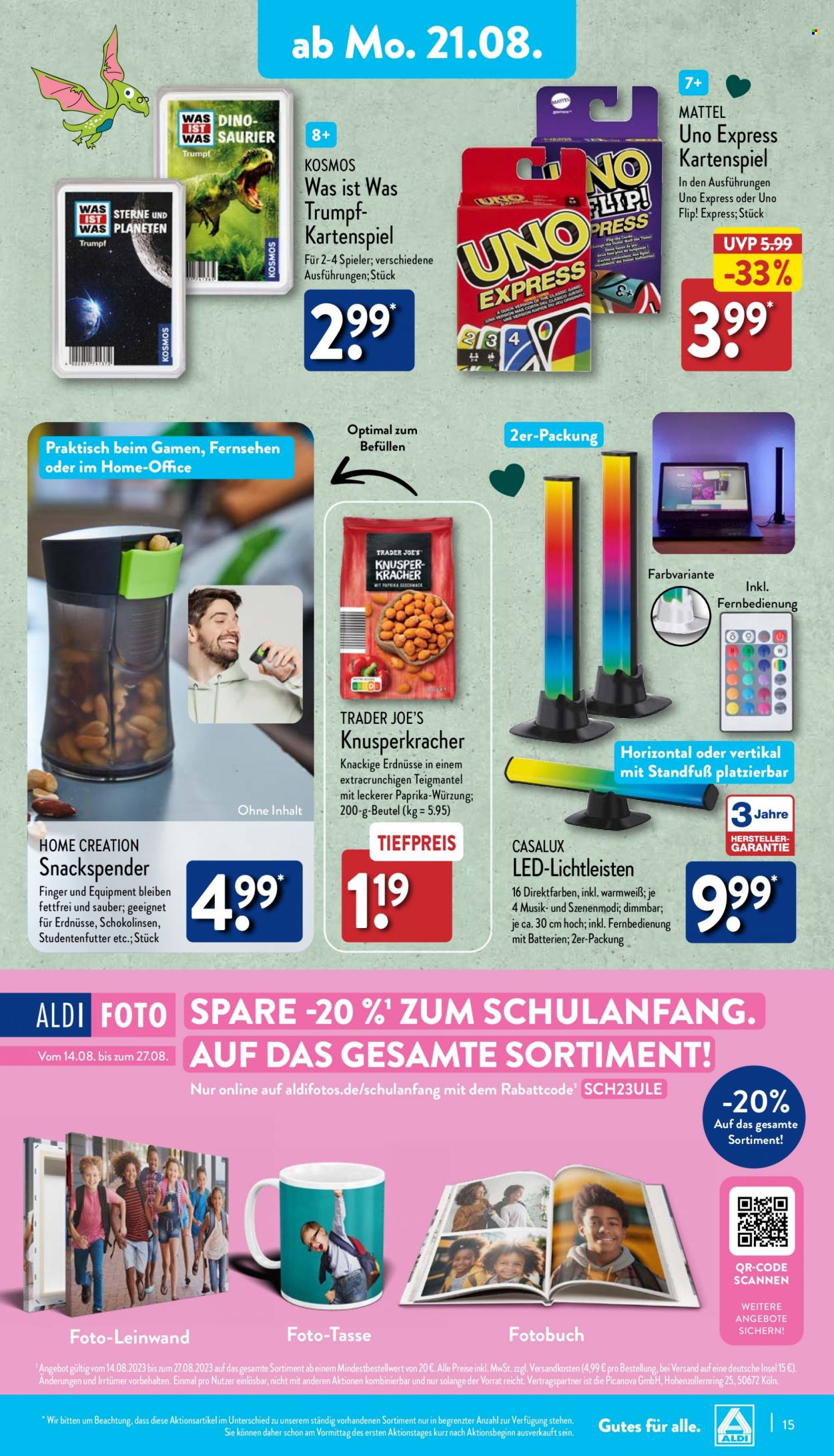 ALDI Nord Prospekte  - 21.08.2023 - 26.08.2023. Seite 15
