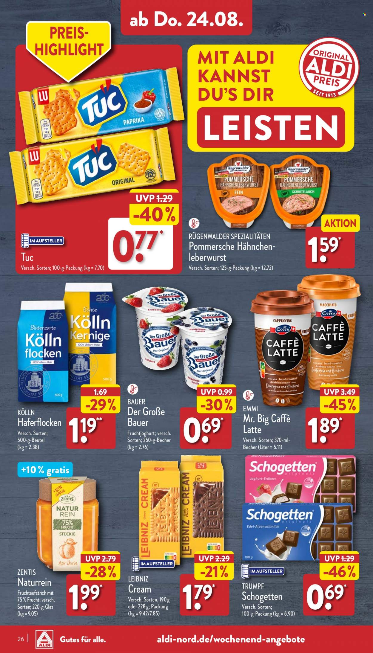 ALDI Nord Prospekte  - 21.08.2023 - 26.08.2023. Seite 26