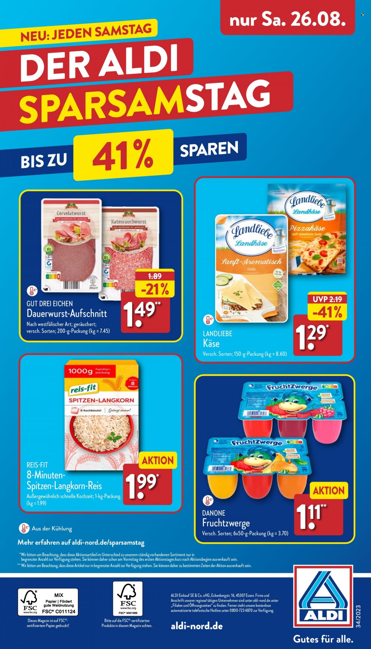 ALDI Nord Prospekte  - 21.08.2023 - 26.08.2023. Seite 32
