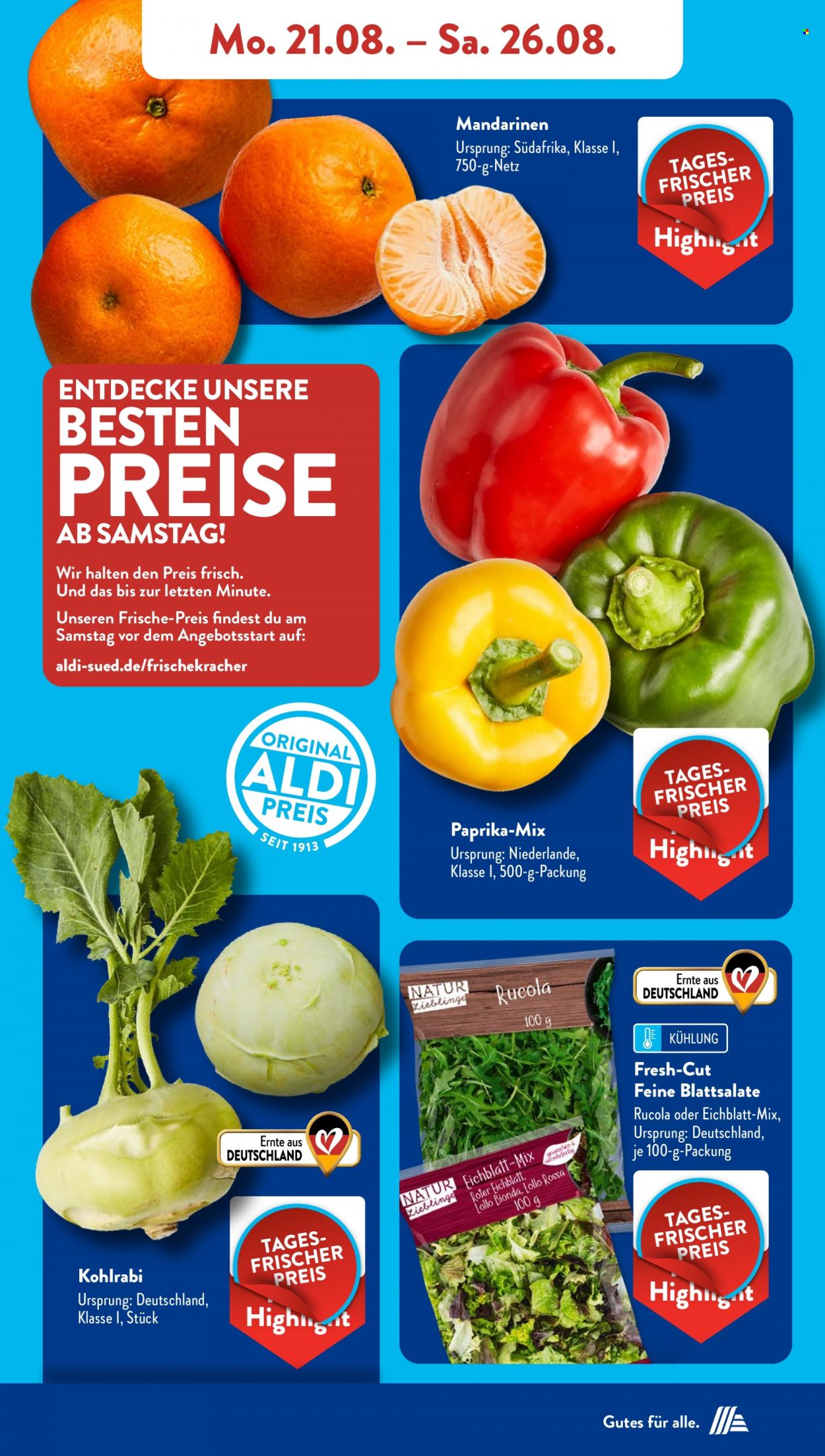 ALDI SÜD Prospekte  - 21.08.2023 - 26.08.2023. Seite 5