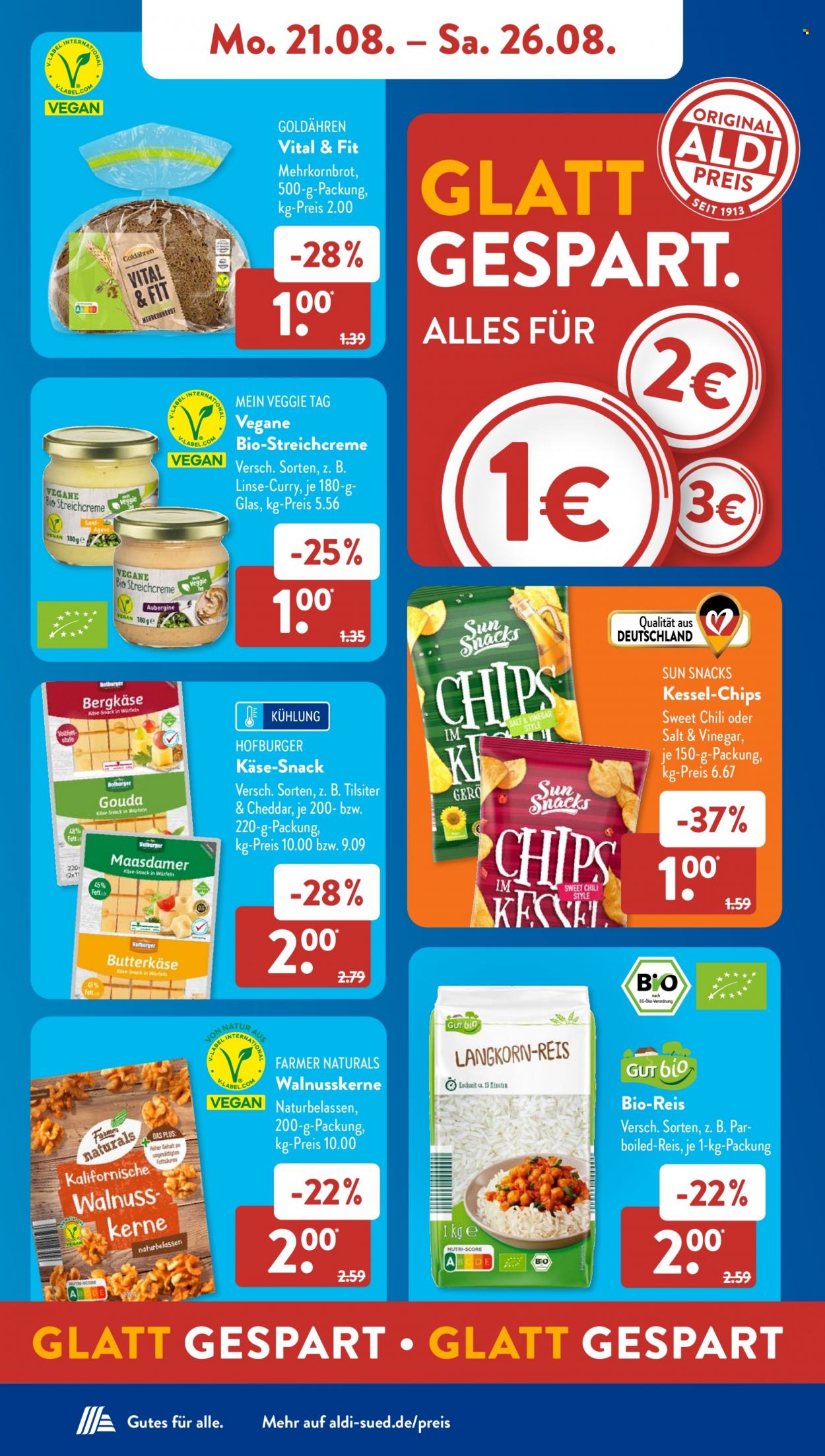 ALDI SÜD Prospekte  - 21.08.2023 - 26.08.2023. Seite 8