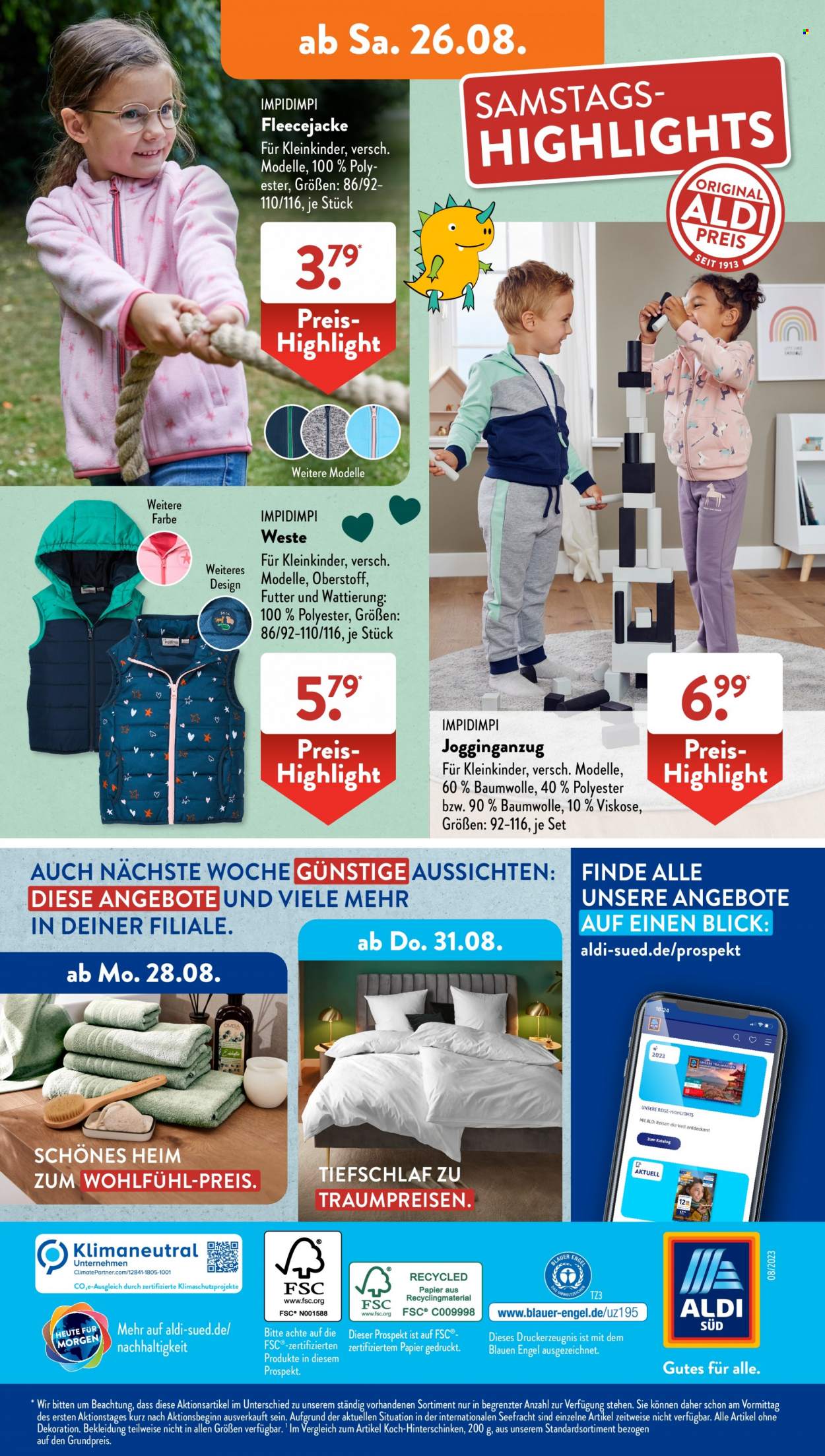 ALDI SÜD Prospekte  - 21.08.2023 - 26.08.2023. Seite 37