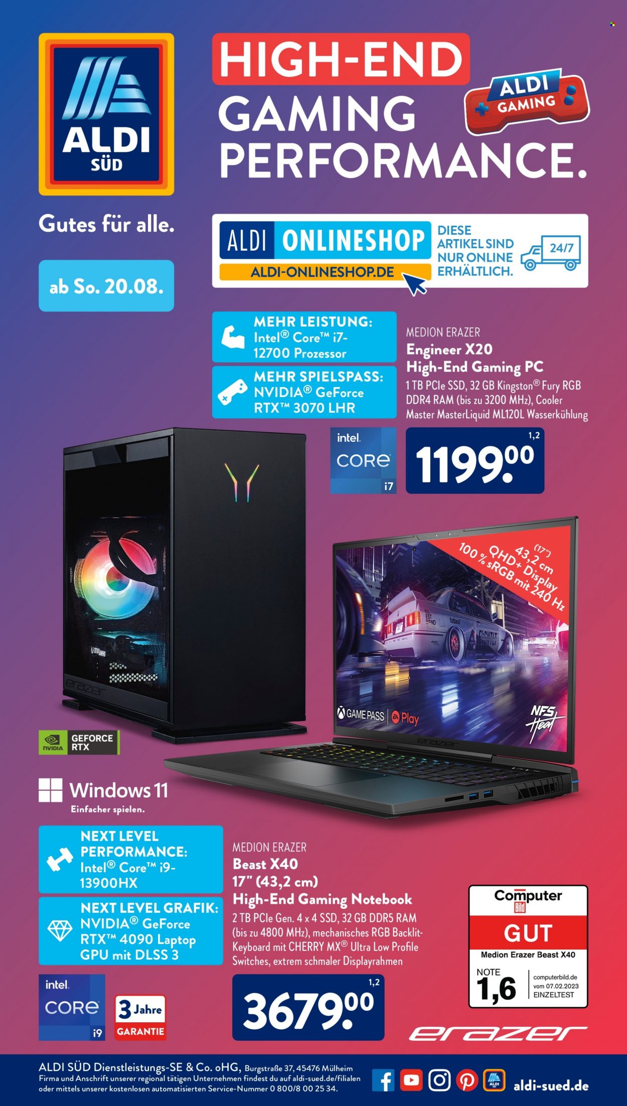 ALDI SÜD Prospekte  - 21.08.2023 - 26.08.2023. Seite 42