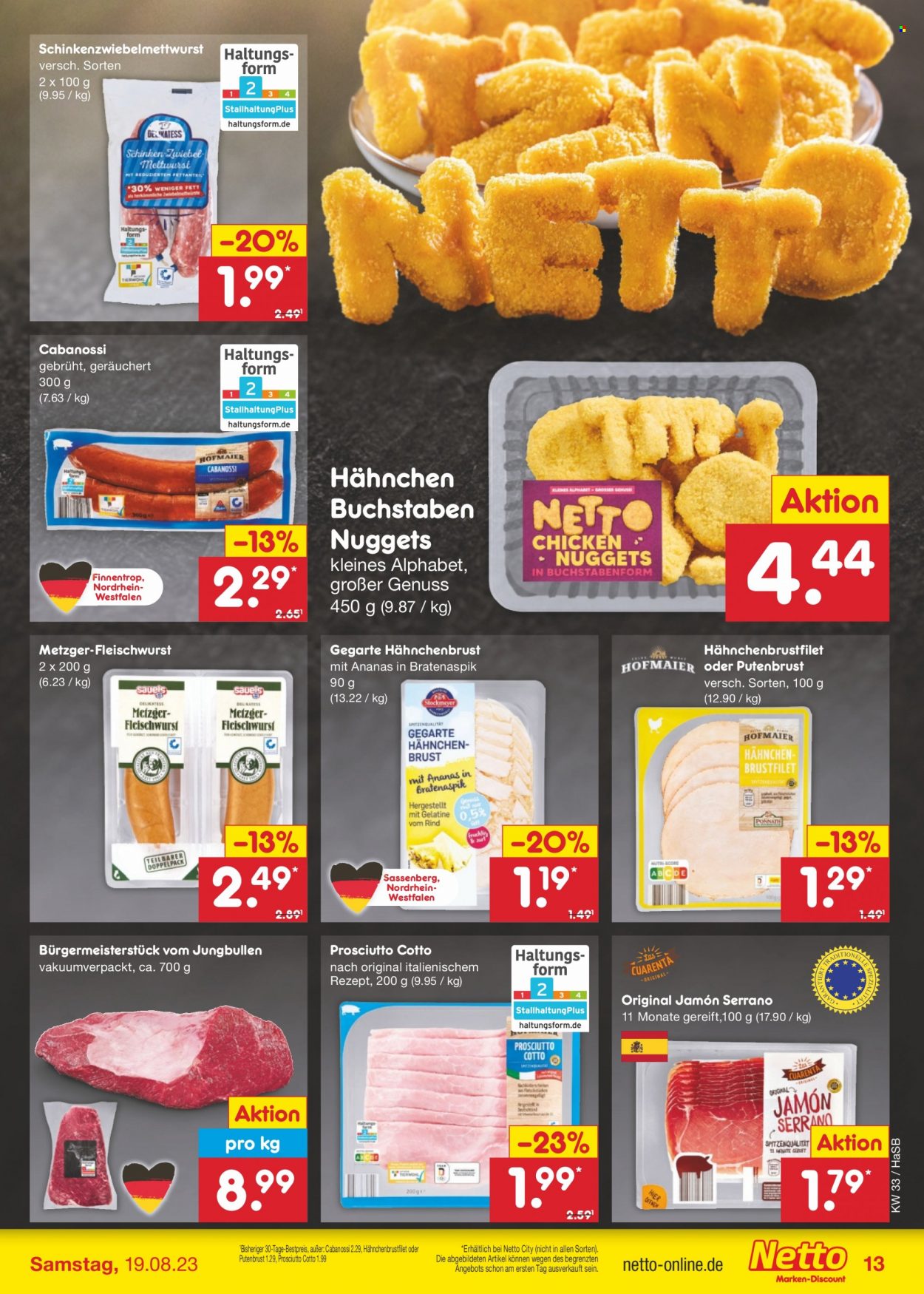 Netto Marken-Discount Prospekte  - 14.08.2023 - 19.08.2023. Seite 15