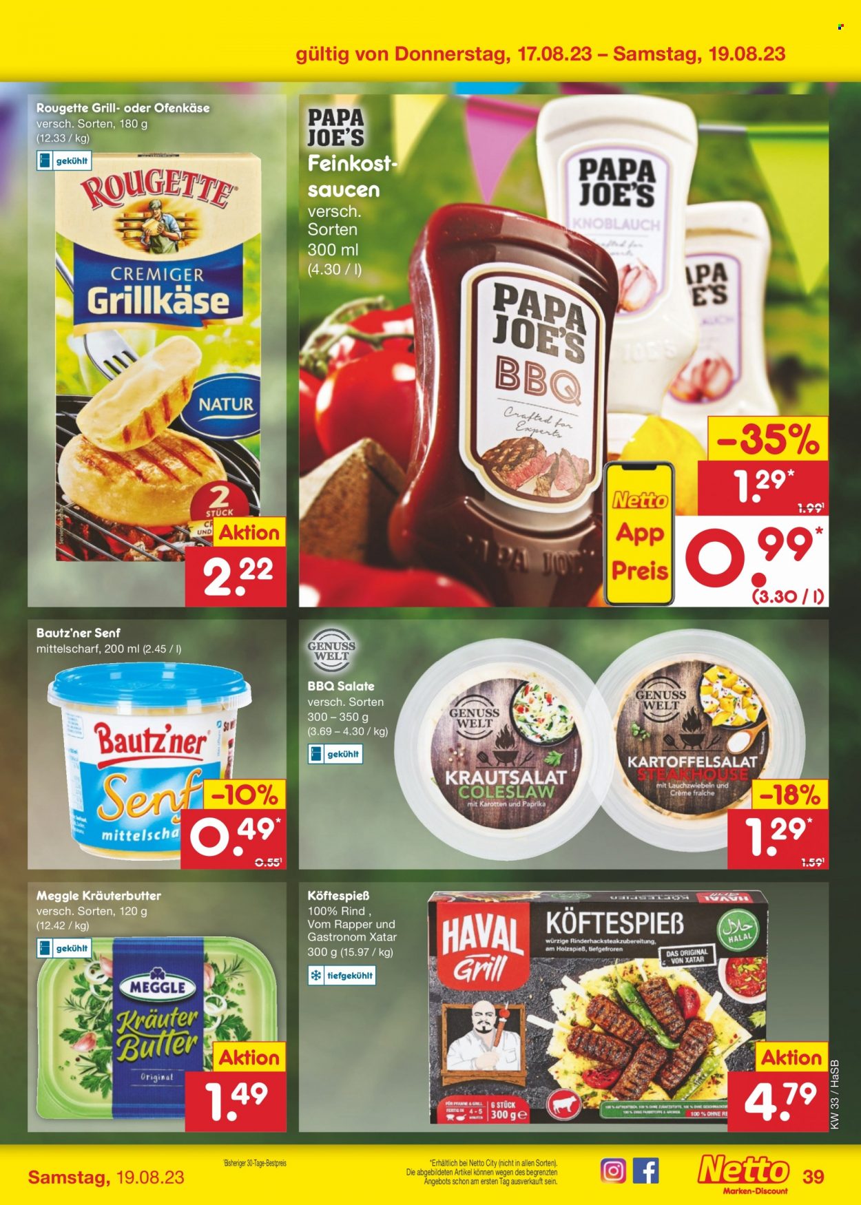 Netto Marken-Discount Prospekte  - 14.08.2023 - 19.08.2023. Seite 43