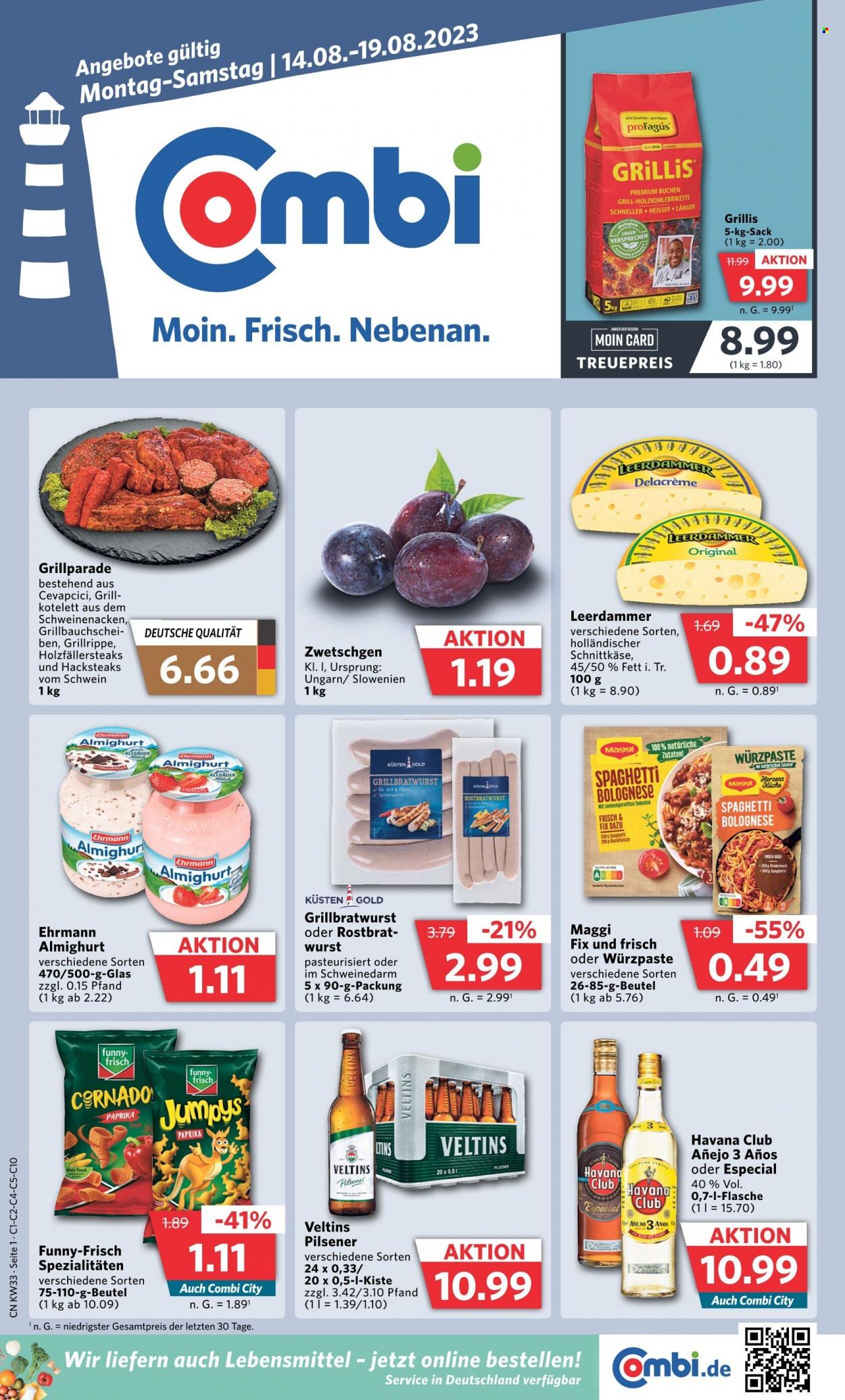 Combi Prospekte  - 14.08.2023 - 19.08.2023. Seite 1